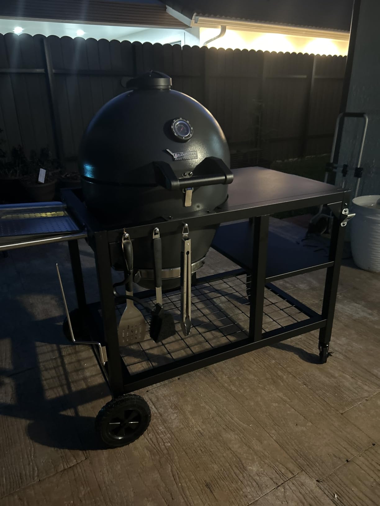 Brand-Man Steel Kamado Charcoal Grill & Smoker customer photo 1