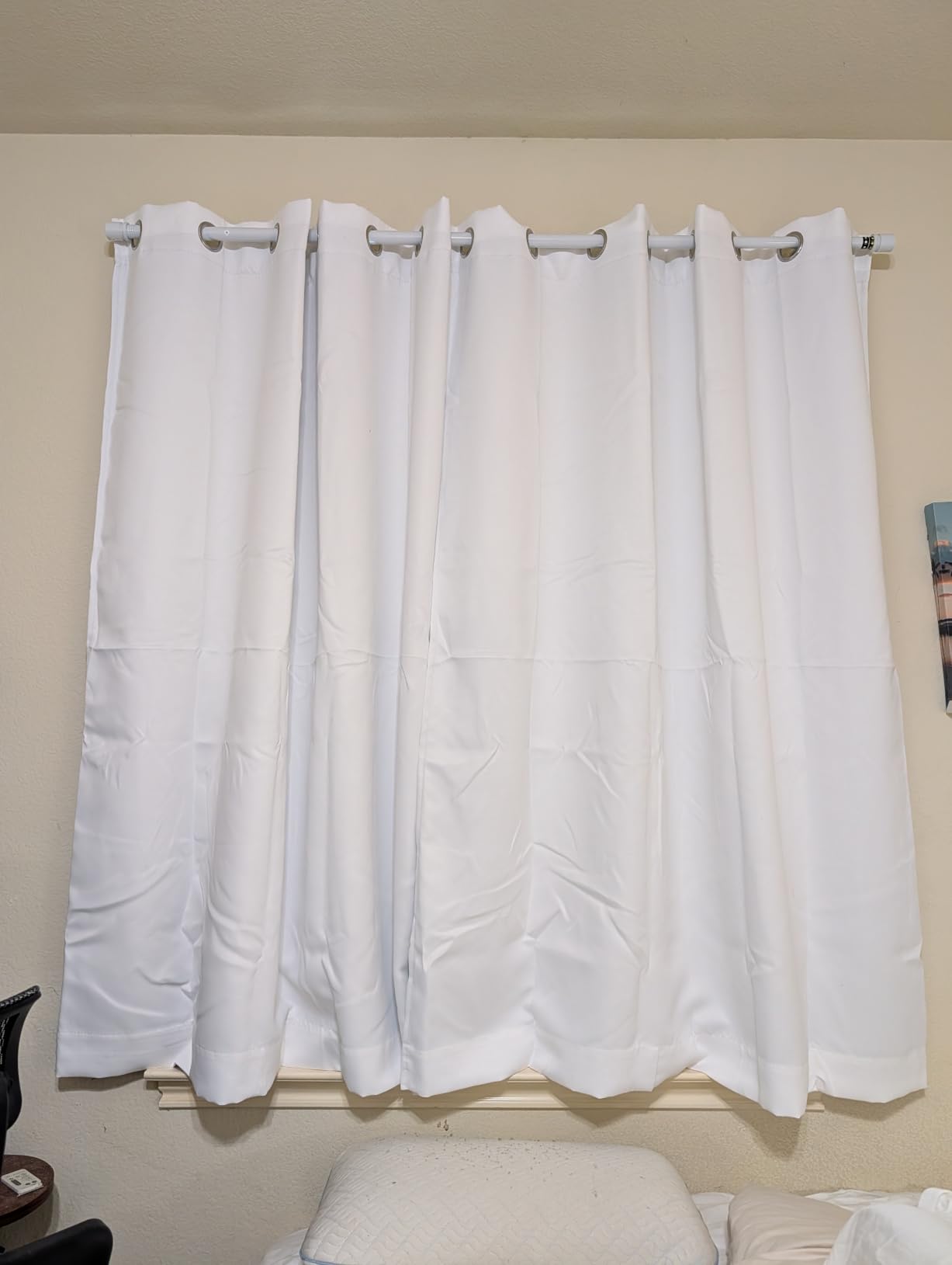 NICETOWN Blush Pink 100% Blackout Curtains for Nursery 52