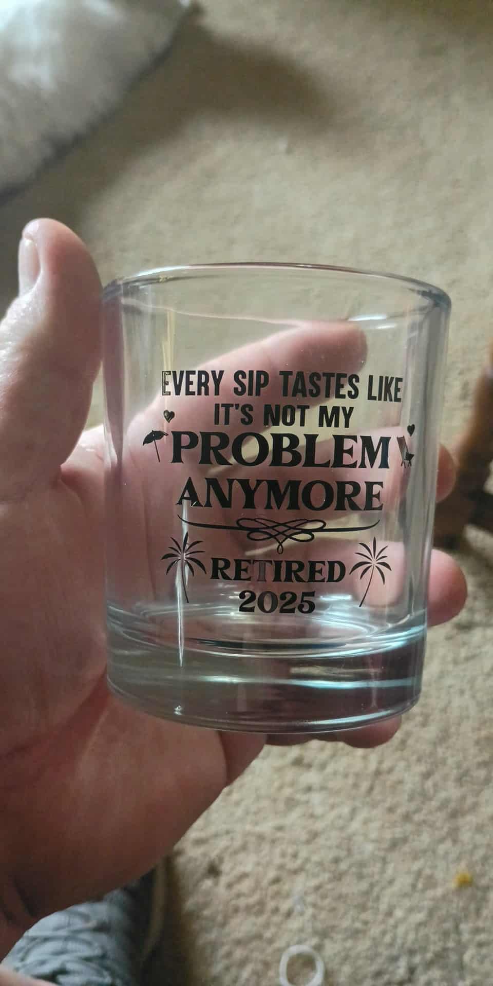 NewEleven Retirement Gifts For Men 2026 - Coworker Leaving, Goodbye Gift, Farewell Gifts For Coworkers, Friends, Dad, Grandpa - Retirement Gift For Men From Friend, Family, Colleague - Whiskey Glass customer photo 2
