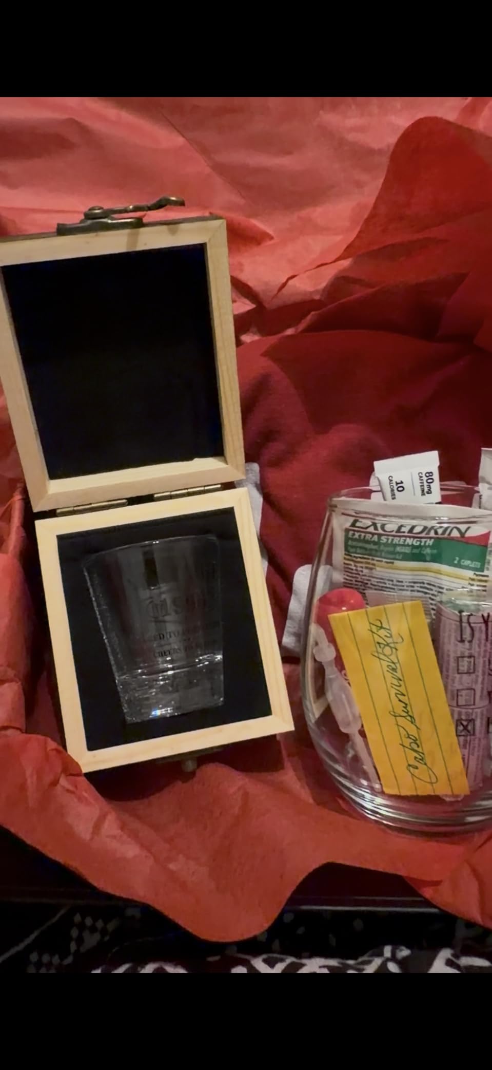 21st Birthday Gifts for Him Her - Level 21 Unlocked - Birthday Shot Glass with Wooden Box - Cheers To 21 Years Old, Finally 21st Party Decoration - Turning 21 Bday Gift for Men Brother Friend customer photo 1