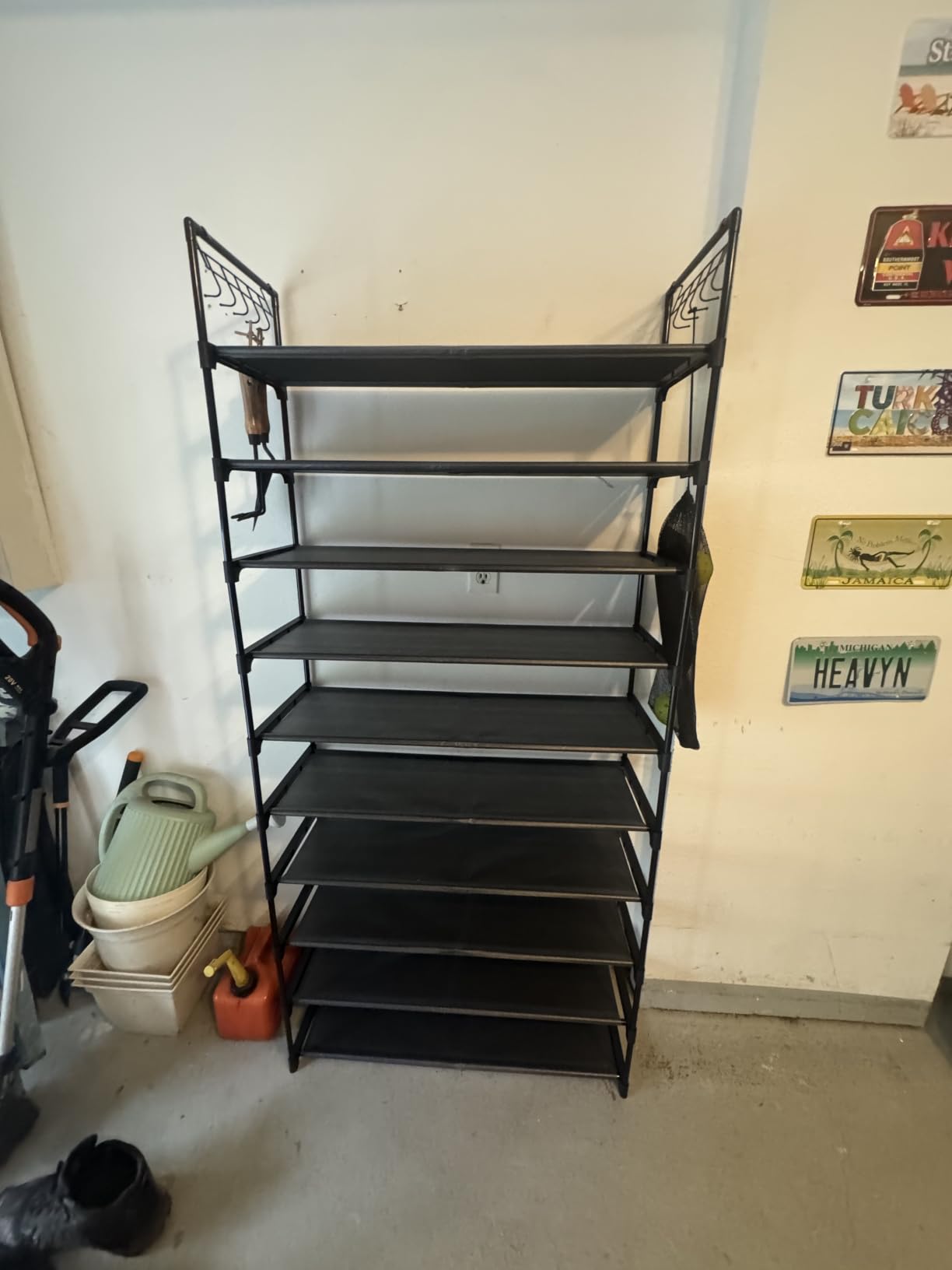 Kitsure 10 Tier Shoe Rack, Tall Shoe Organizer, 32.2