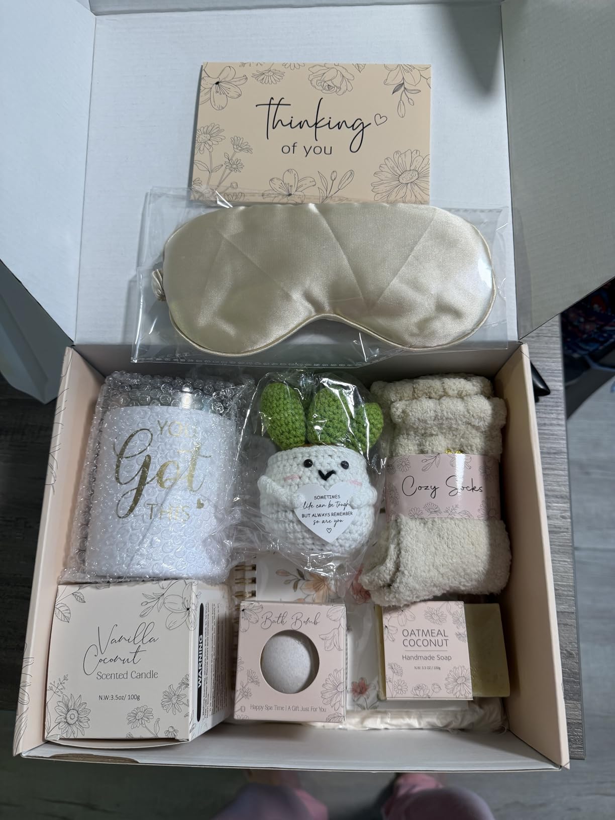 Get Well Soon Gifts Baskets for Women Spa Self Care Package After Surgery customer photo 1