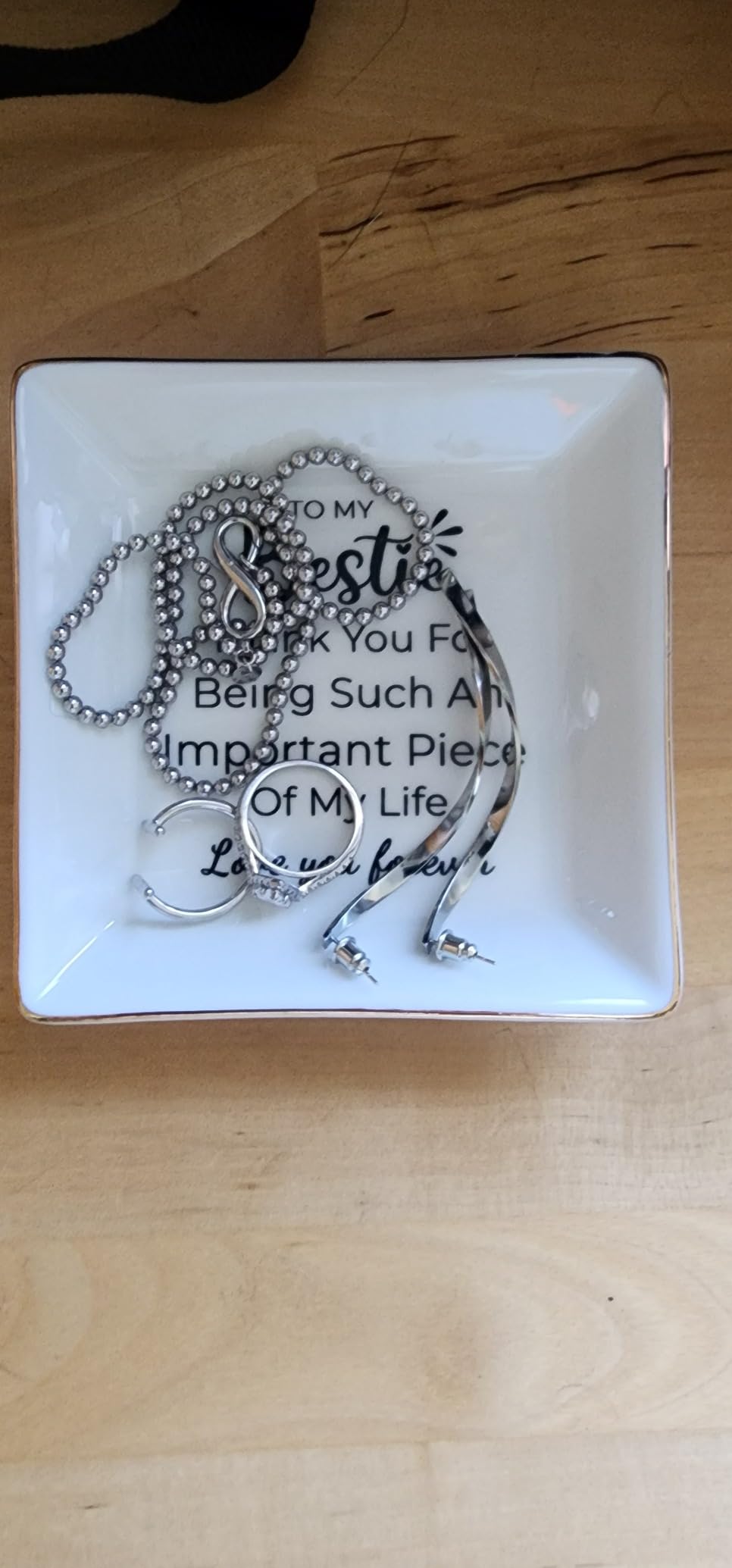 Bonus Mom Gifts for Step Mom Ring Jewelry Dish Mother in Law Gift customer photo 2