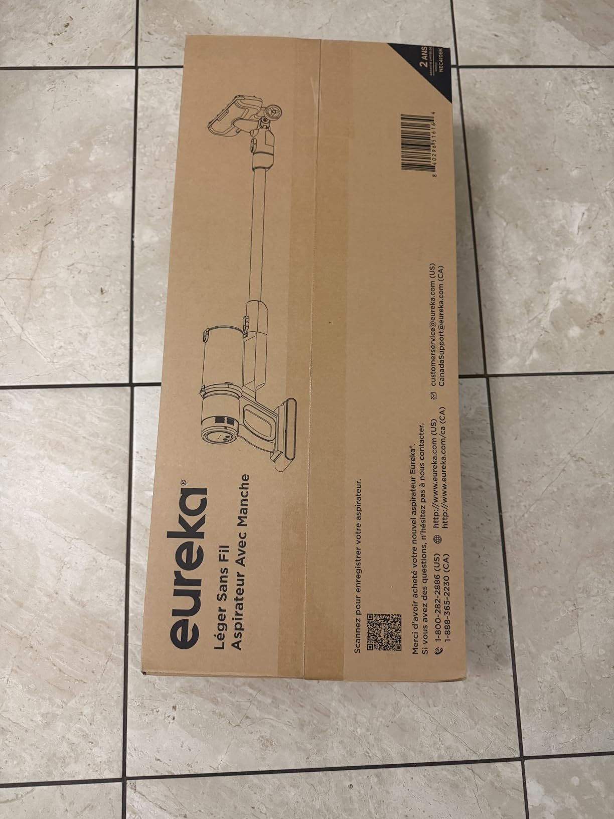 Eureka ReactiClean 200W Lightweight Cordless Stick Vacuum, NEC410BK customer photo 2