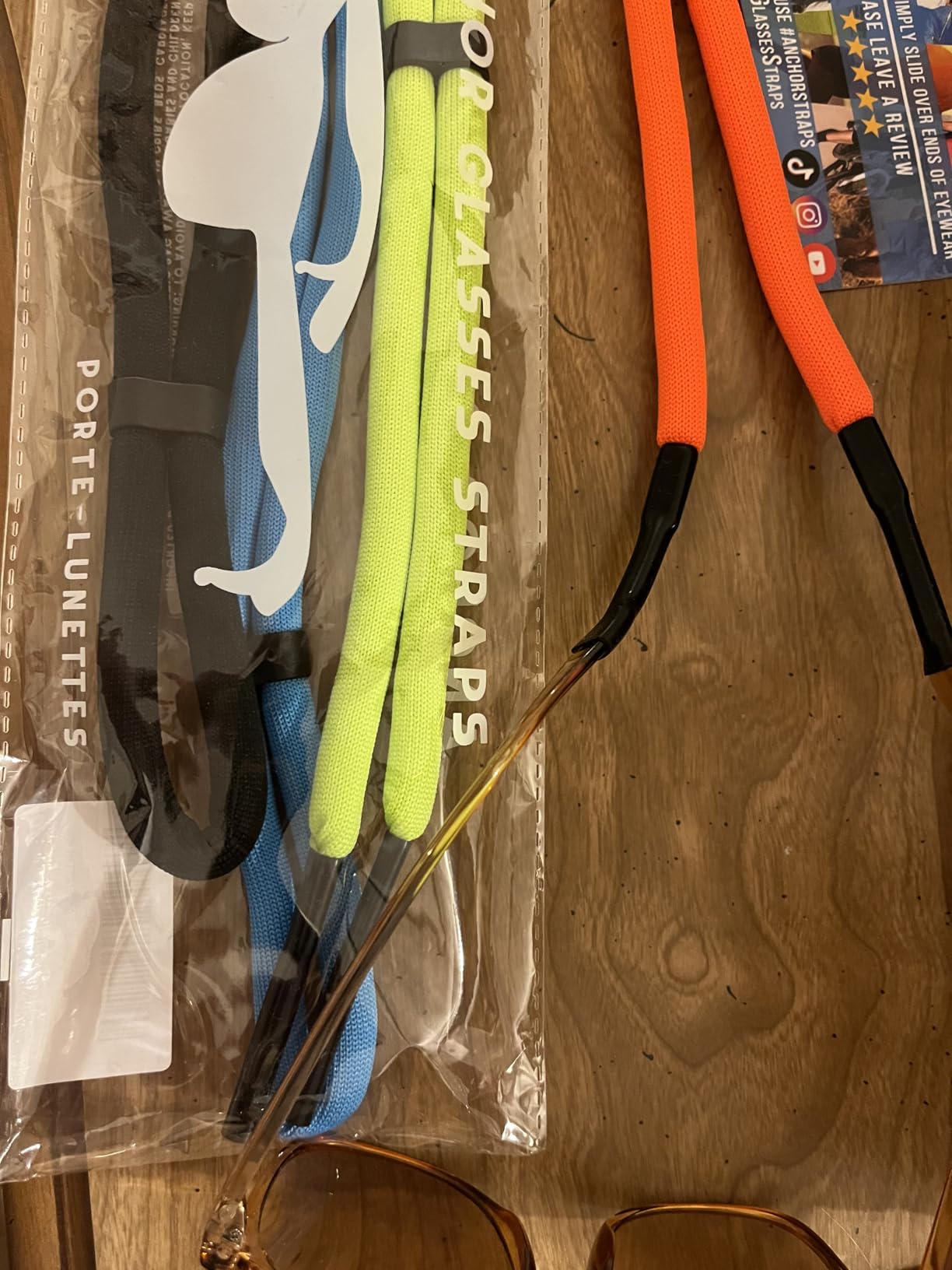 Floating Sunglasses Straps for Water – 4 Pack Buoyant Glasses Retainer for Men Women – Adjustable Floatable Eyewear Lanyard for Boating Kayaking Fishing Paddleboarding Beach Lake Pool customer photo 1