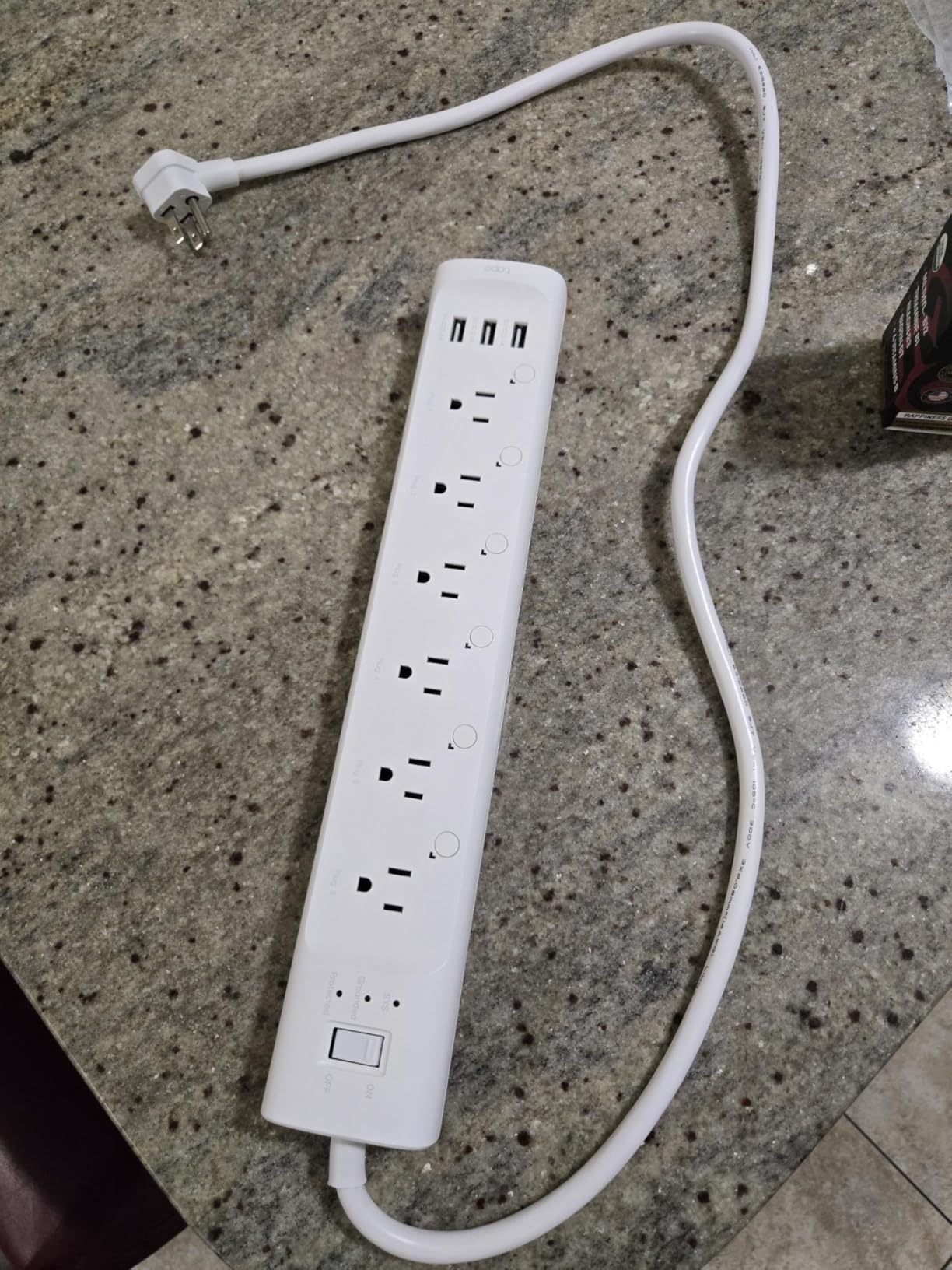 Tapo Smart Wi-Fi Power Strip, Matter, P316M, Energy Monitoring customer photo 1