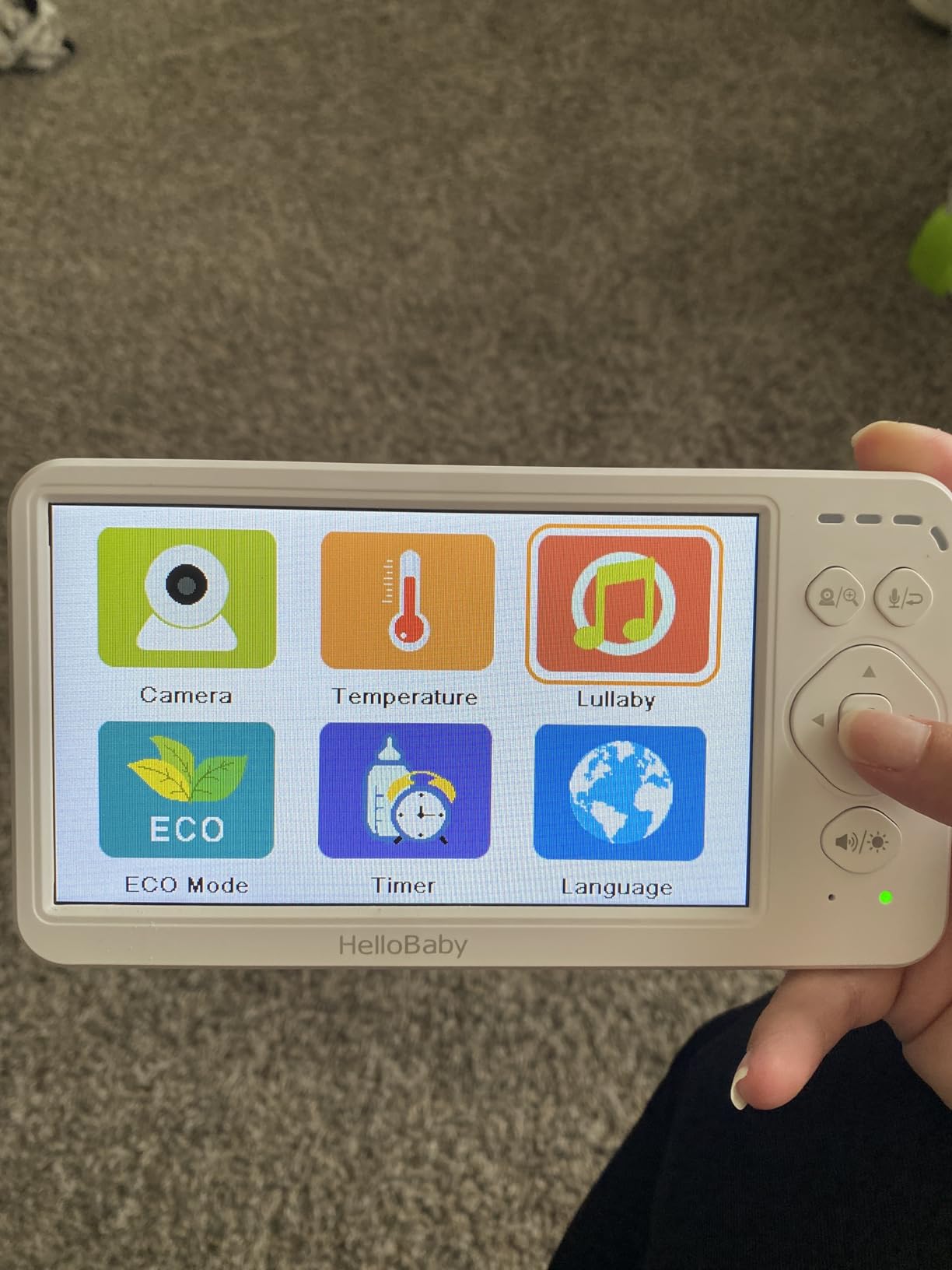HelloBaby Baby Monitor with Camera and Audio 6