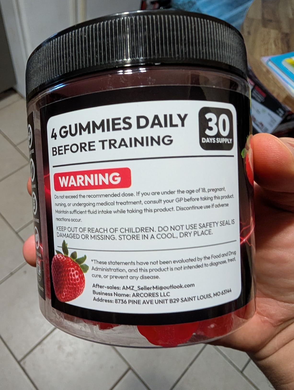 Creatine Monohydrate Gummies 5000MG, Creatine Gummy for Men & Women 120Ct customer photo 1