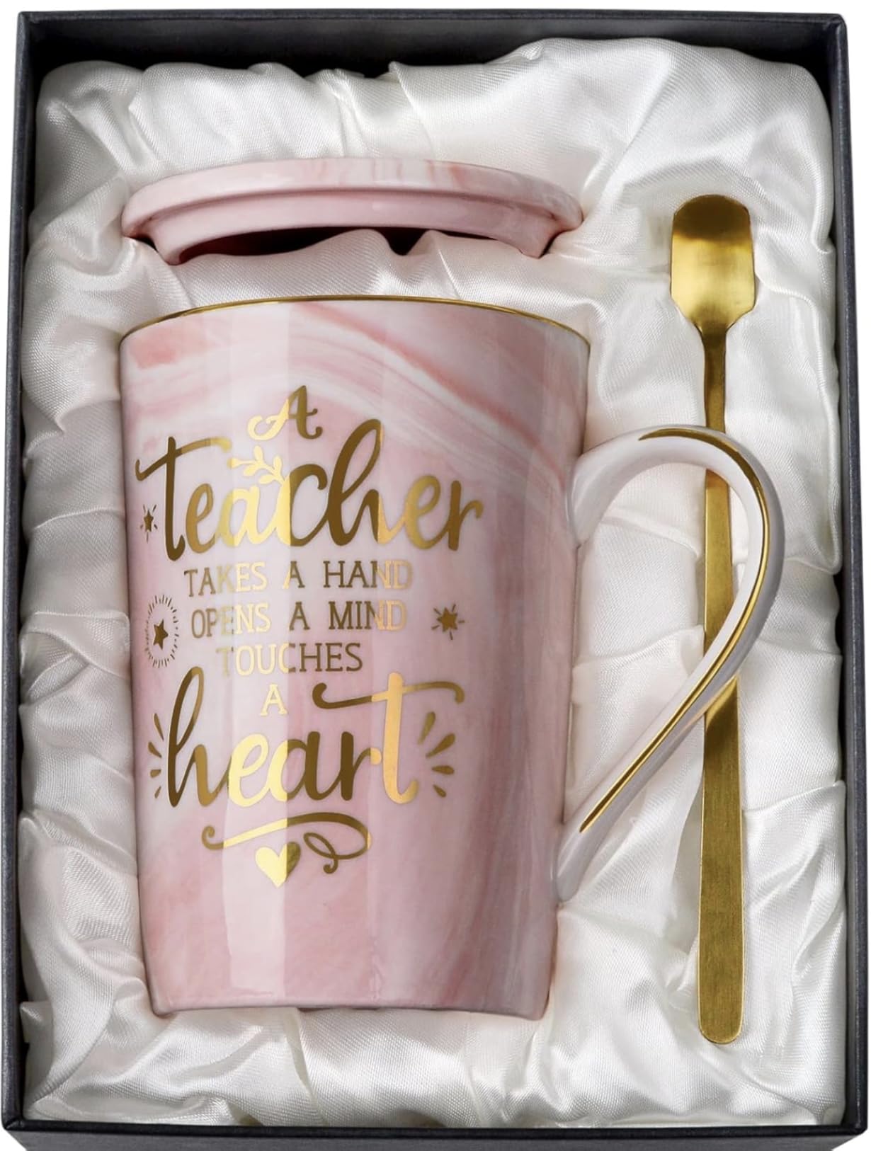 Mother in Law Birthday Gifts, Best Mother In Law Ever, 14oz Pink Marble Mug customer photo 1