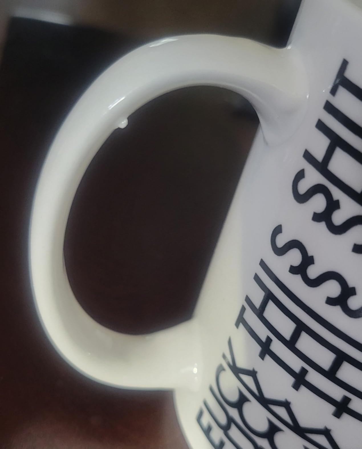 Birthday Gifts for Women，Funny Gag Gifts for Men, Hidden Message Ceramic Coffee Mug, White Elephant Gifts, Unique Office Prank Gag Gifts for Coworkers Coffee Lover customer photo 1