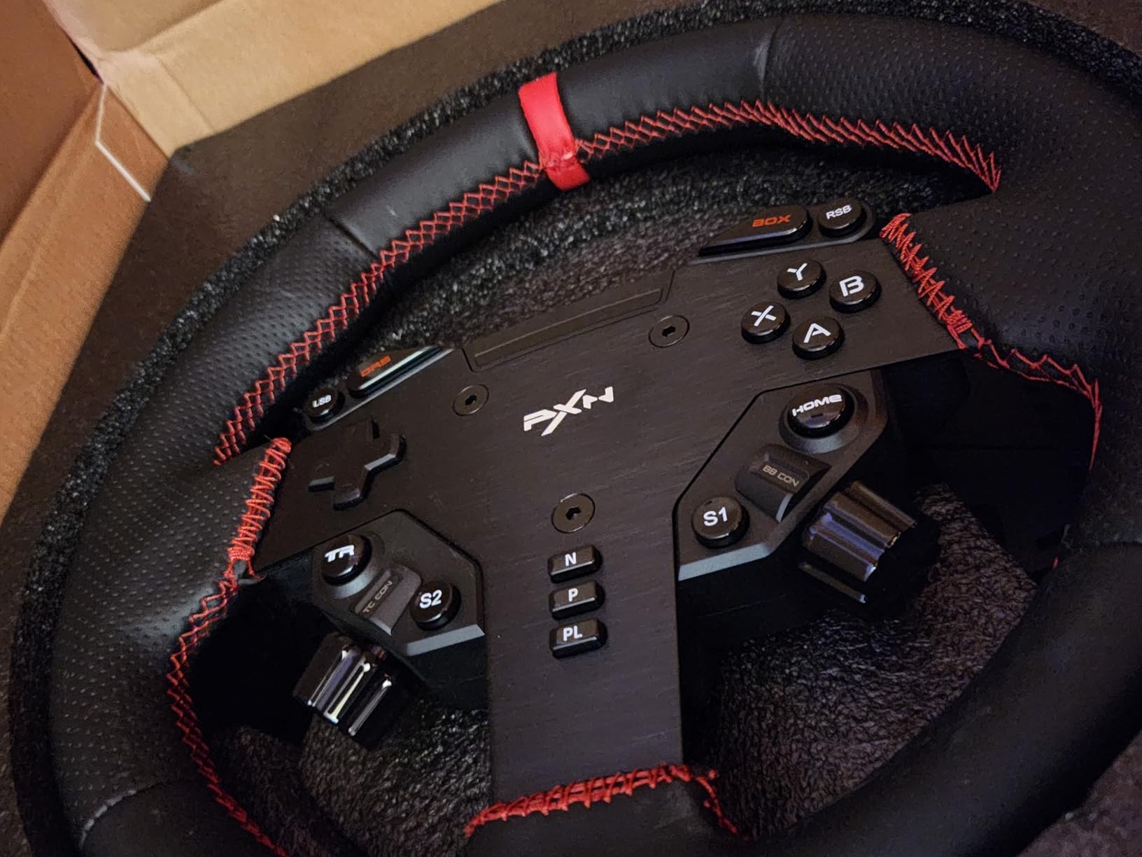 PXN VD4 Direct Drive Sim Racing Wheel Bundle for PC customer photo 2