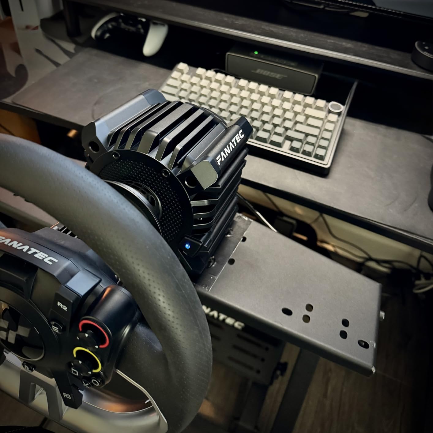 Fanatec Officially Licensed Gran Turismo DD Pro PlayStation Sim Racing Steering Wheel, Base and Pedals customer photo 1