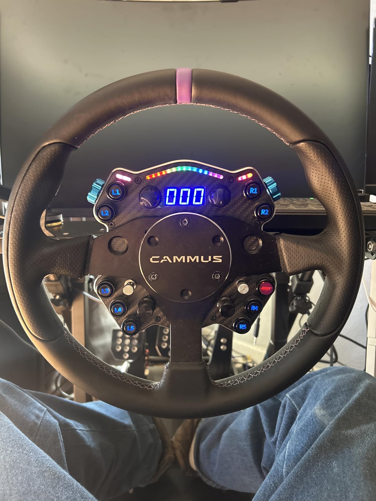 FANATEC Sim Racing CSL DD QR2 Wheel Base – 5 Nm Direct Drive Base, Dynamic Force Feedback, QR2 Motorsport-Derived Quick-Release System – PC customer photo 2