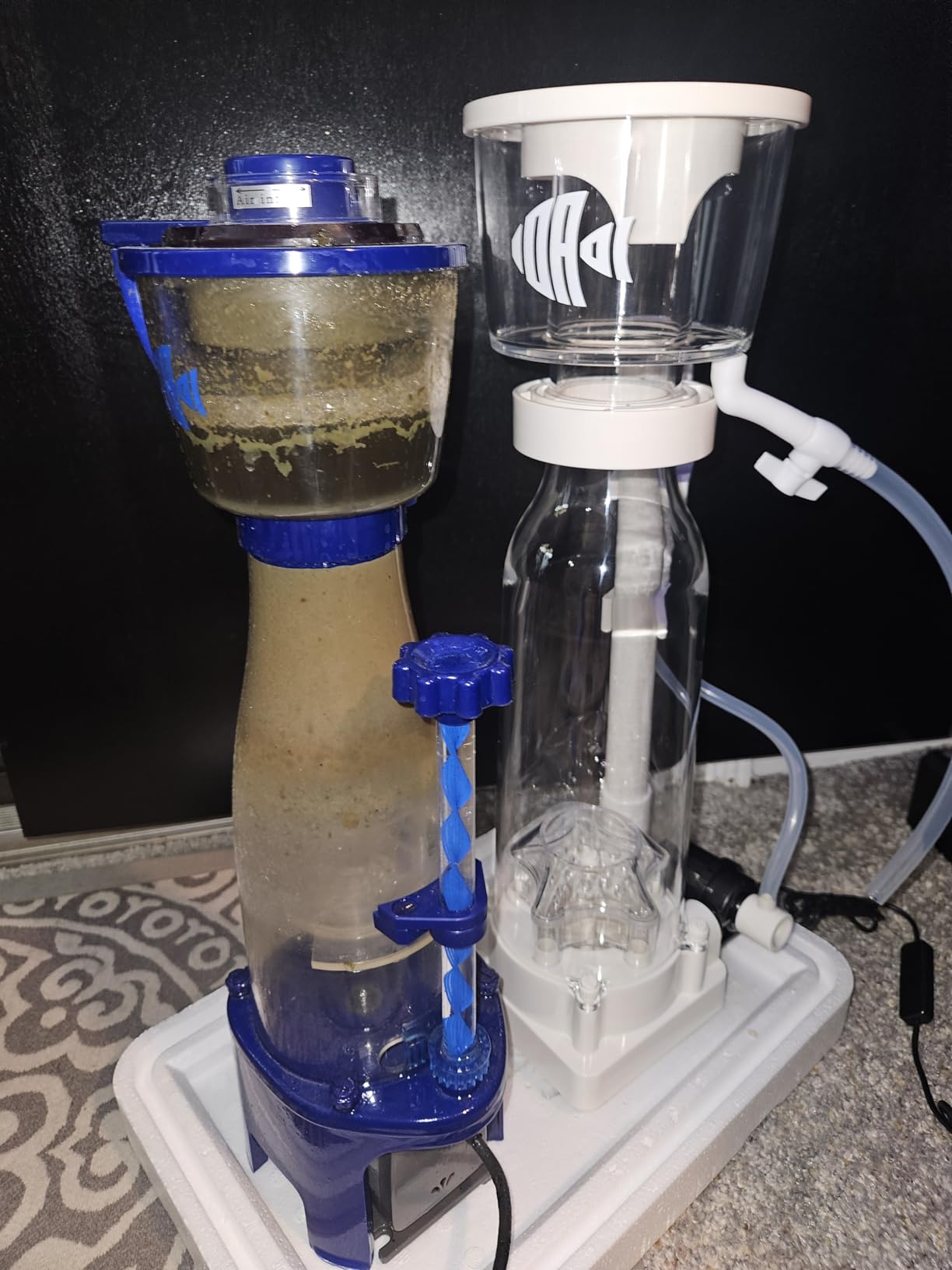 IOAOI Protein Skimmer for Saltwater Aquariums, for 90-120 Gals Fish Tanks, DC Needle-Wheel Pump, in Sump Use customer photo 2