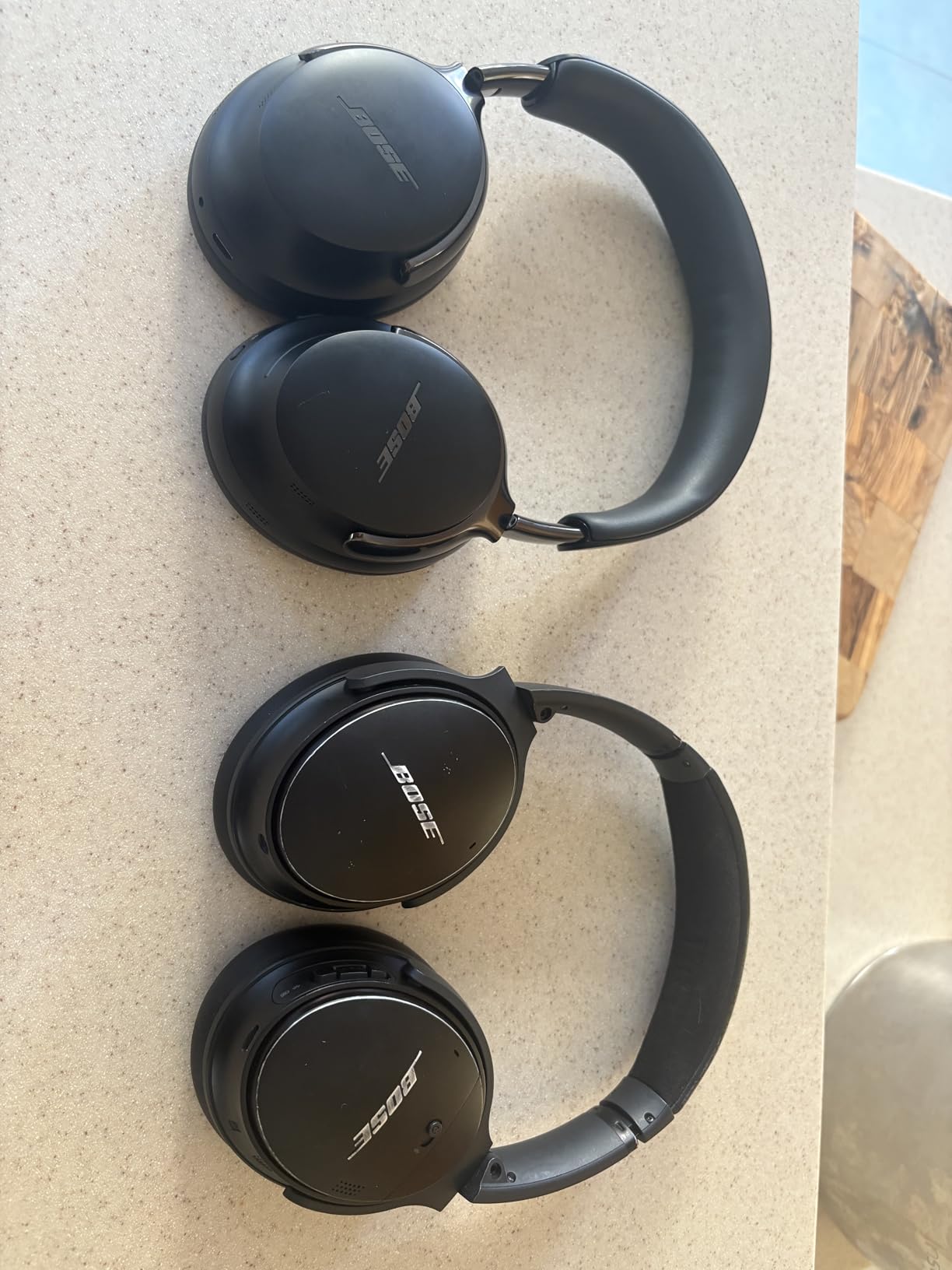 Bose QuietComfort Ultra Bluetooth Headphones (2nd Gen), Wireless Headphones with Spatial Audio, Over Ear Noise Cancelling with Mic, Up to 30 Hours of Play time, Desert Gold - Limited Edition Color customer photo 2