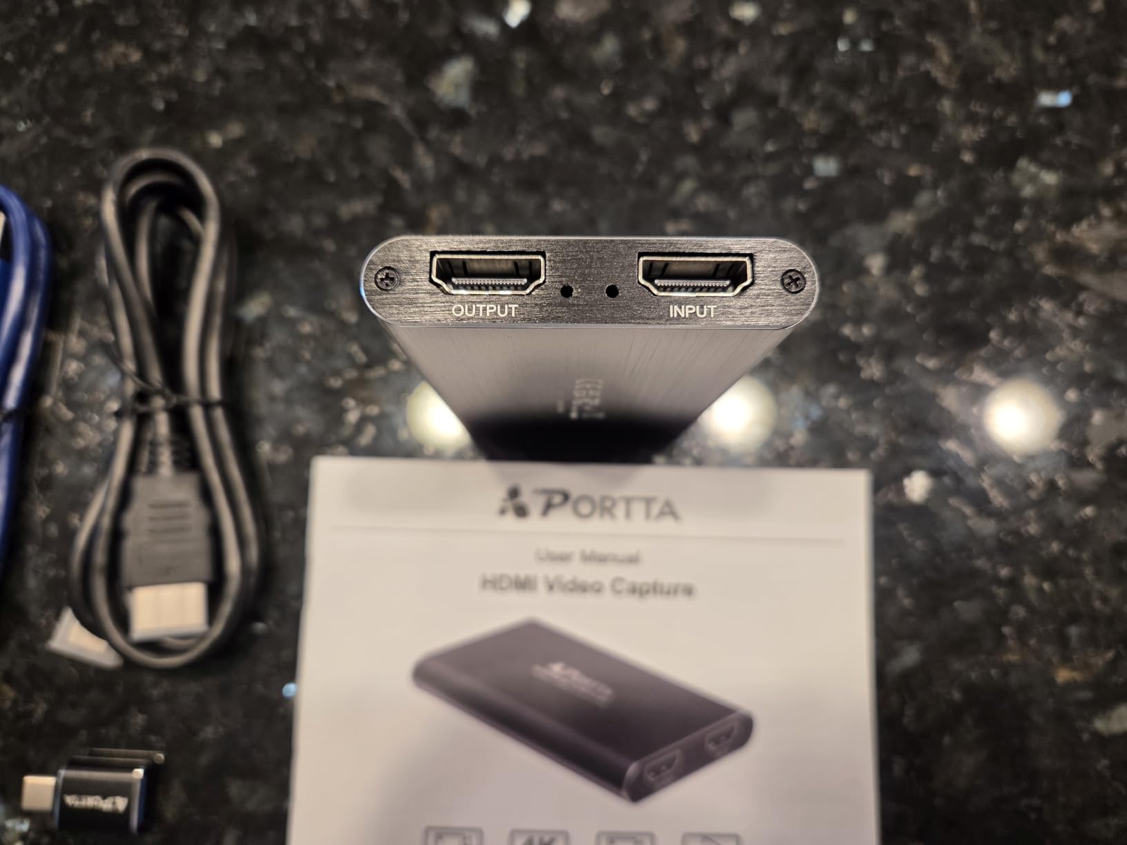 Portta HDMI Video Capture Card, Stream and Record in 1080P60 with Ultra-Low Latency, 4K HDMI in/Loop Out, USB 3.0 to PC Compatible with Nintendo Switch 2/PS4/PS5/Xbox/OBS customer photo 2
