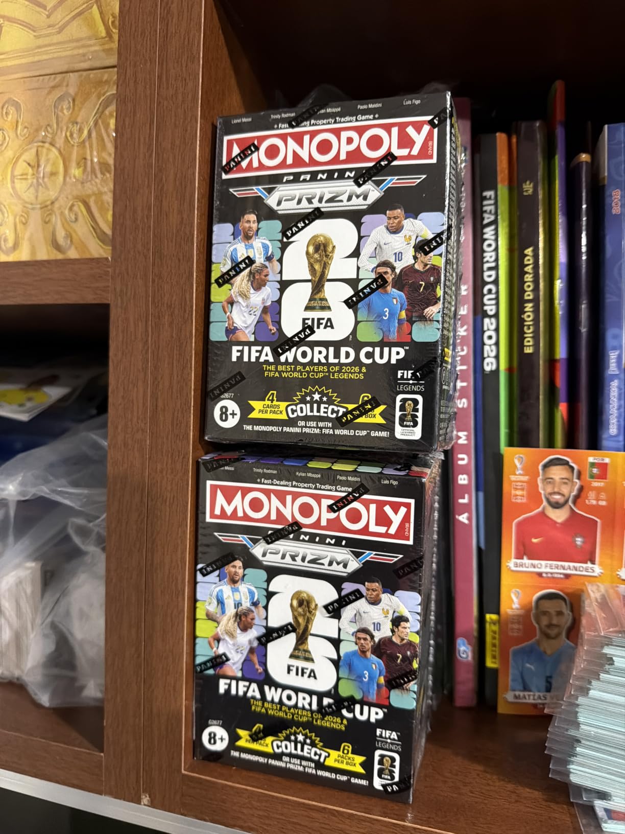 Monopoly Panini Prizm: FIFA World Cup Trading Cards Booster Box | Current Stars and Legends | 2+ Players, Ages 8+ | Gifts for Soccer Fans customer photo 2
