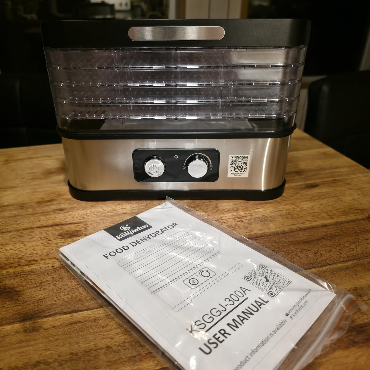 Small Food Dehydrator for Jerky, Fruit, Herbs & Pet Treats customer photo 1