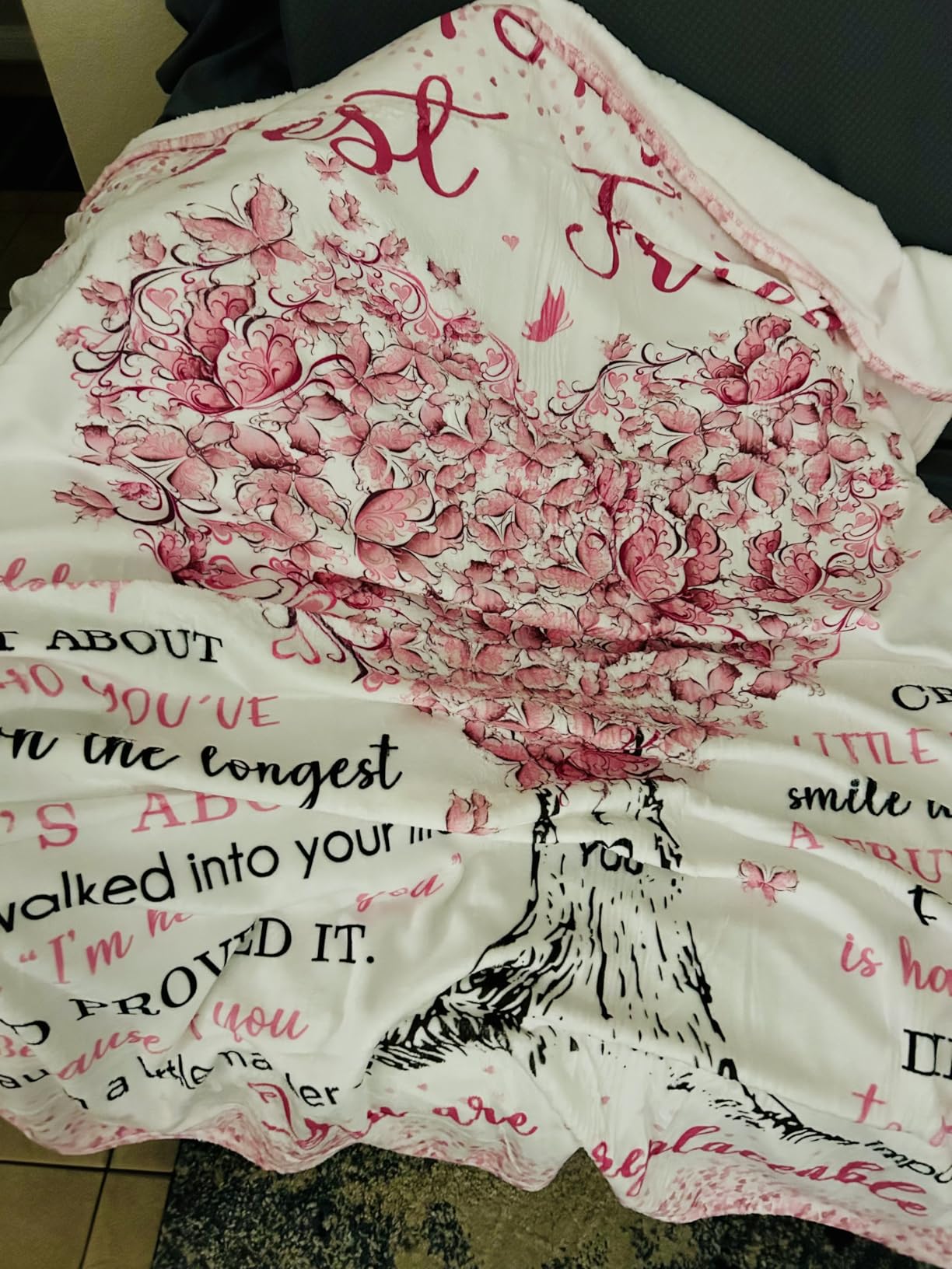 Mother in Law Birthday Gifts, Gift for Mother in Law Blanket 60x50 customer photo 1