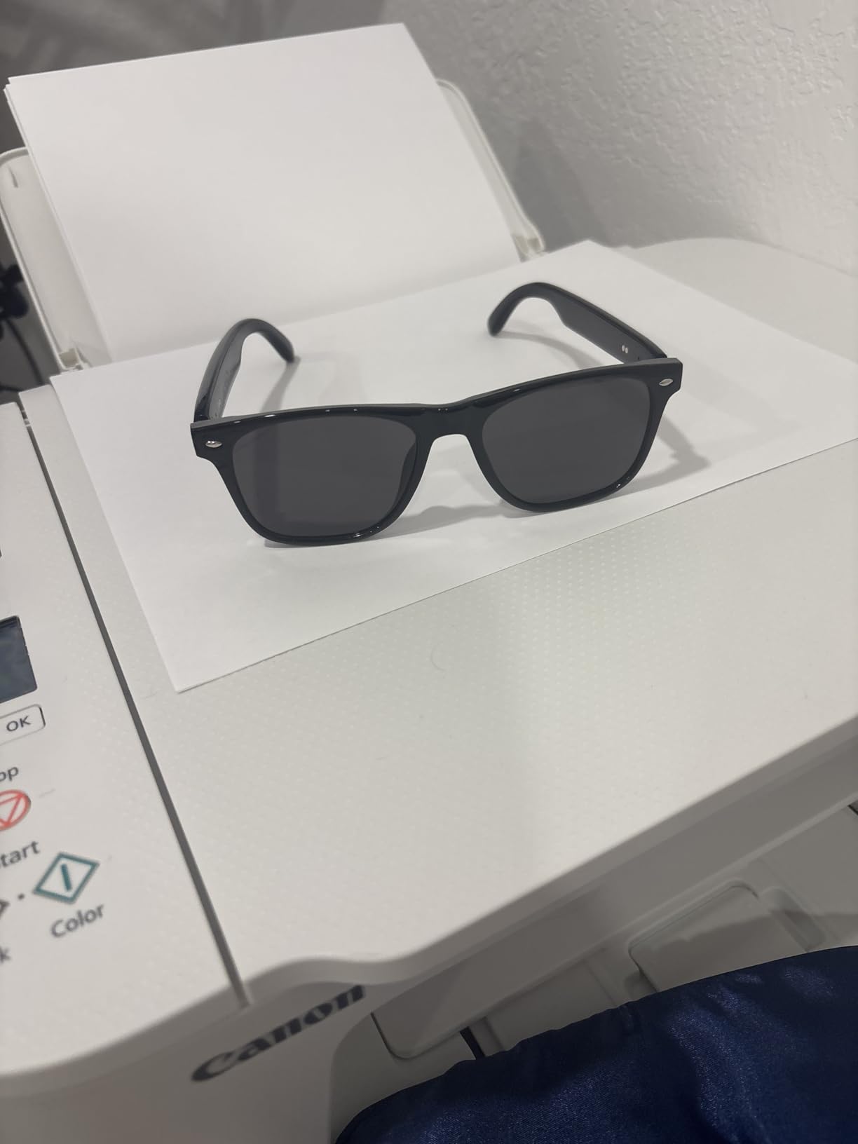 Blackview Smart Glasses, Polarized Bluetooth Sunglasses with Speaker, Voice Control, UV Protection, Anti Blue Light Lens customer photo 2