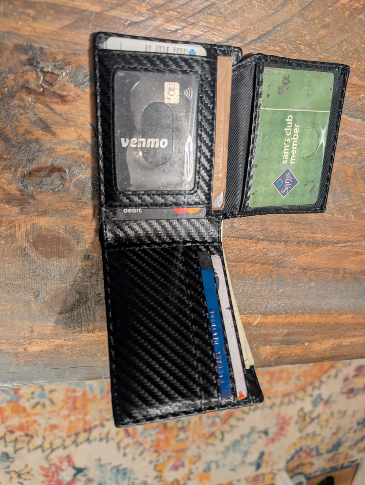 ZALVEX Wallet for Men Slim RFID Blocking Leather Credit Card Holder Wallet customer photo 1