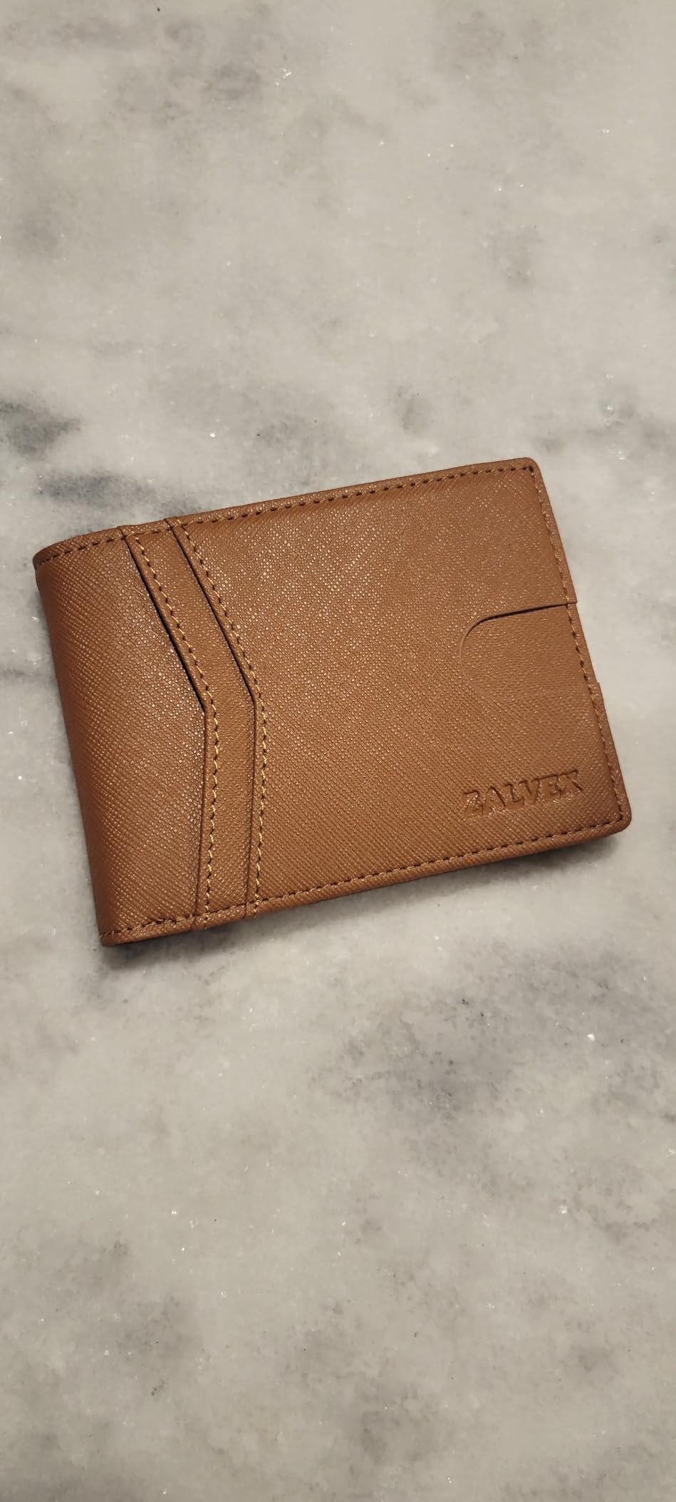 ZALVEX Wallet for Men Slim RFID Blocking Leather Credit Card Holder Wallet customer photo 2