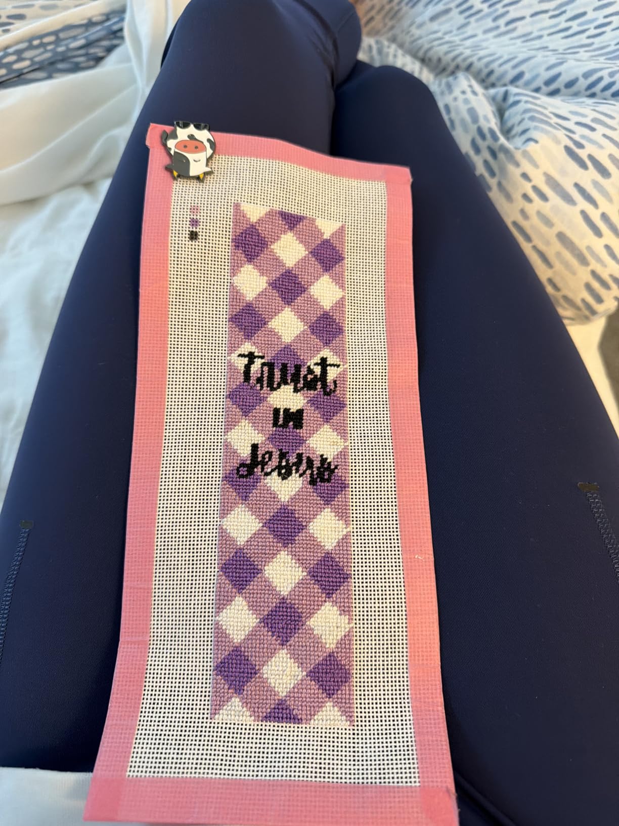 The Quilted Bear Magnetic Needle Minder, Strawberry customer photo 1