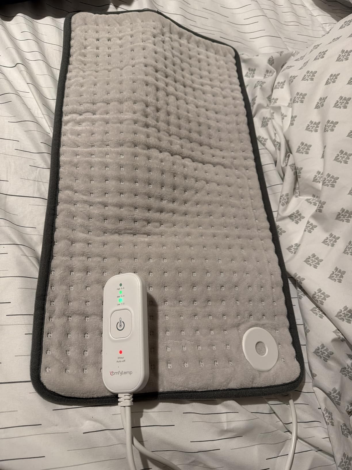 Comfytemp Extra Large Heating Pad for Back Period, 33''x 17'' FSA Eligible customer photo 1