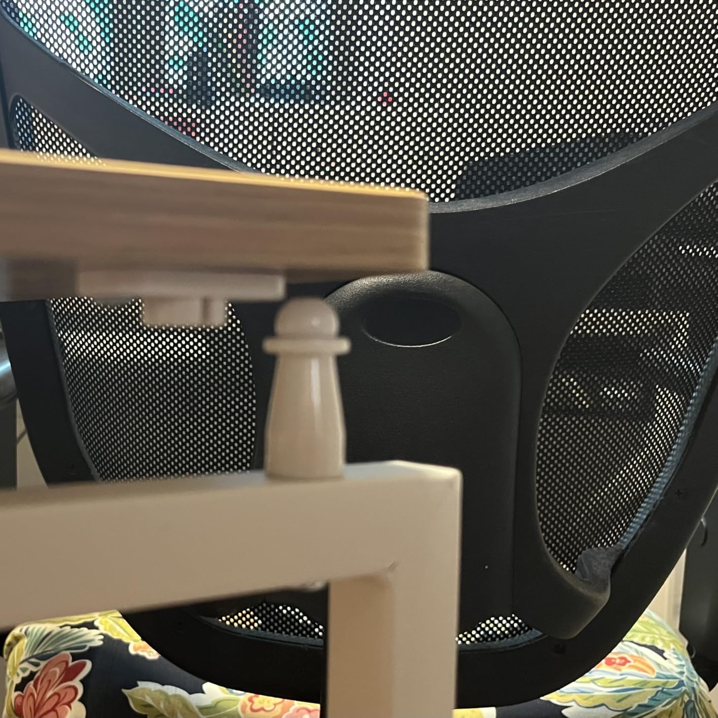 VASAGLE Folding Desk, Small Computer Desk, Foldable Table 31.5 Inch customer photo 1