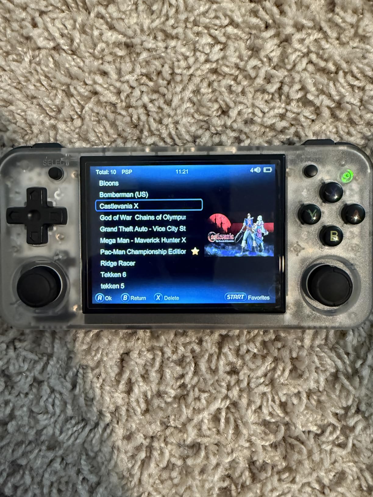 RG35XX H Retro Handheld Game Console Linux System 3.5'' IPS Screen 64G TF Card with 3545+ Preinstalled Games RG 35XXH Portable Gaming Console RG35XXH Support 5G WiFi Bluetooth HDMI Purple customer photo 2