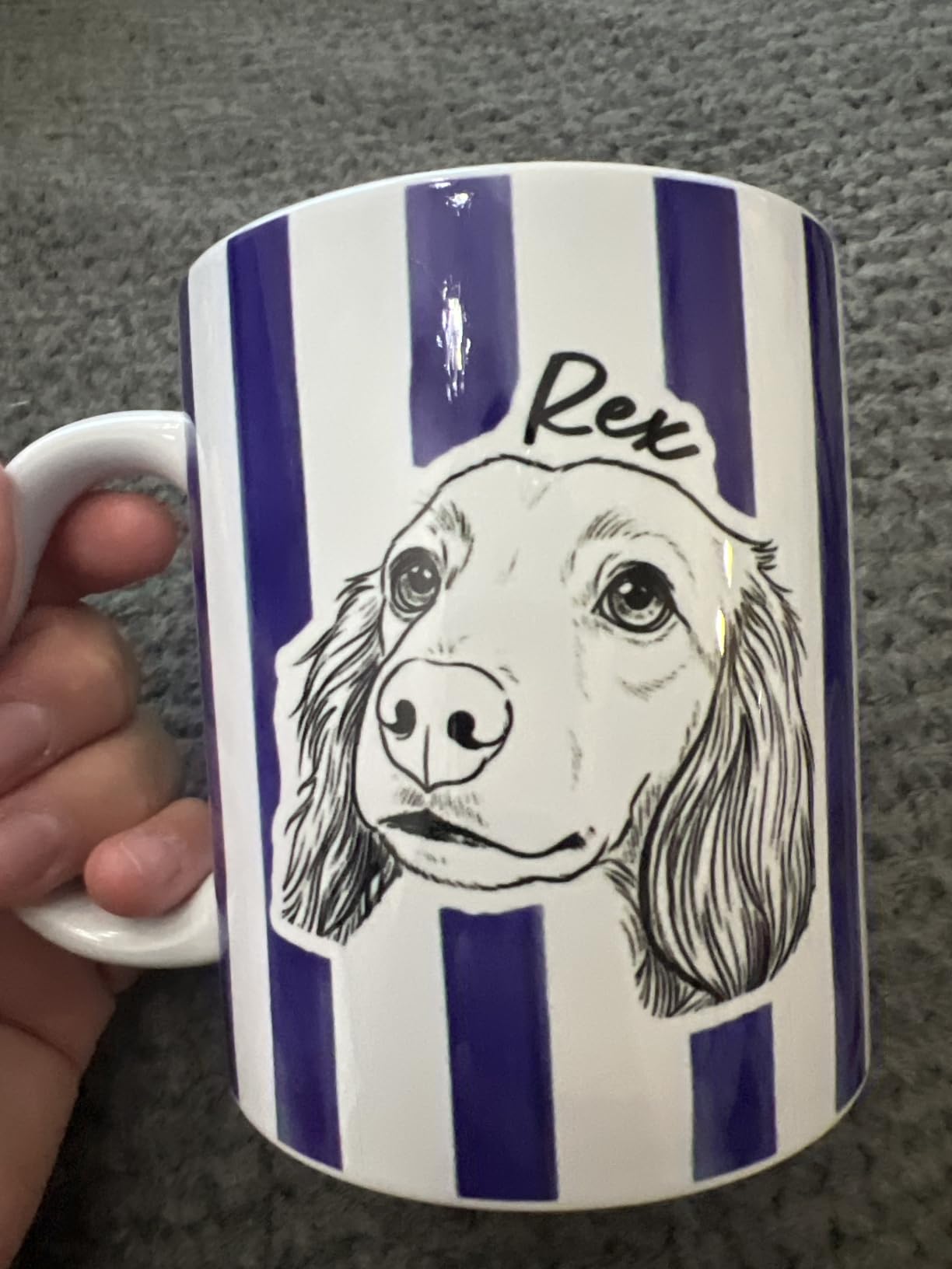 Personalized Couple Photo Mug – Custom Coffee Cup with Your Picture and Text, Fun Gift for Boyfriend, Girlfriend, Husband, or Wife on Anniversary, Birthday, or Christmas customer photo 1