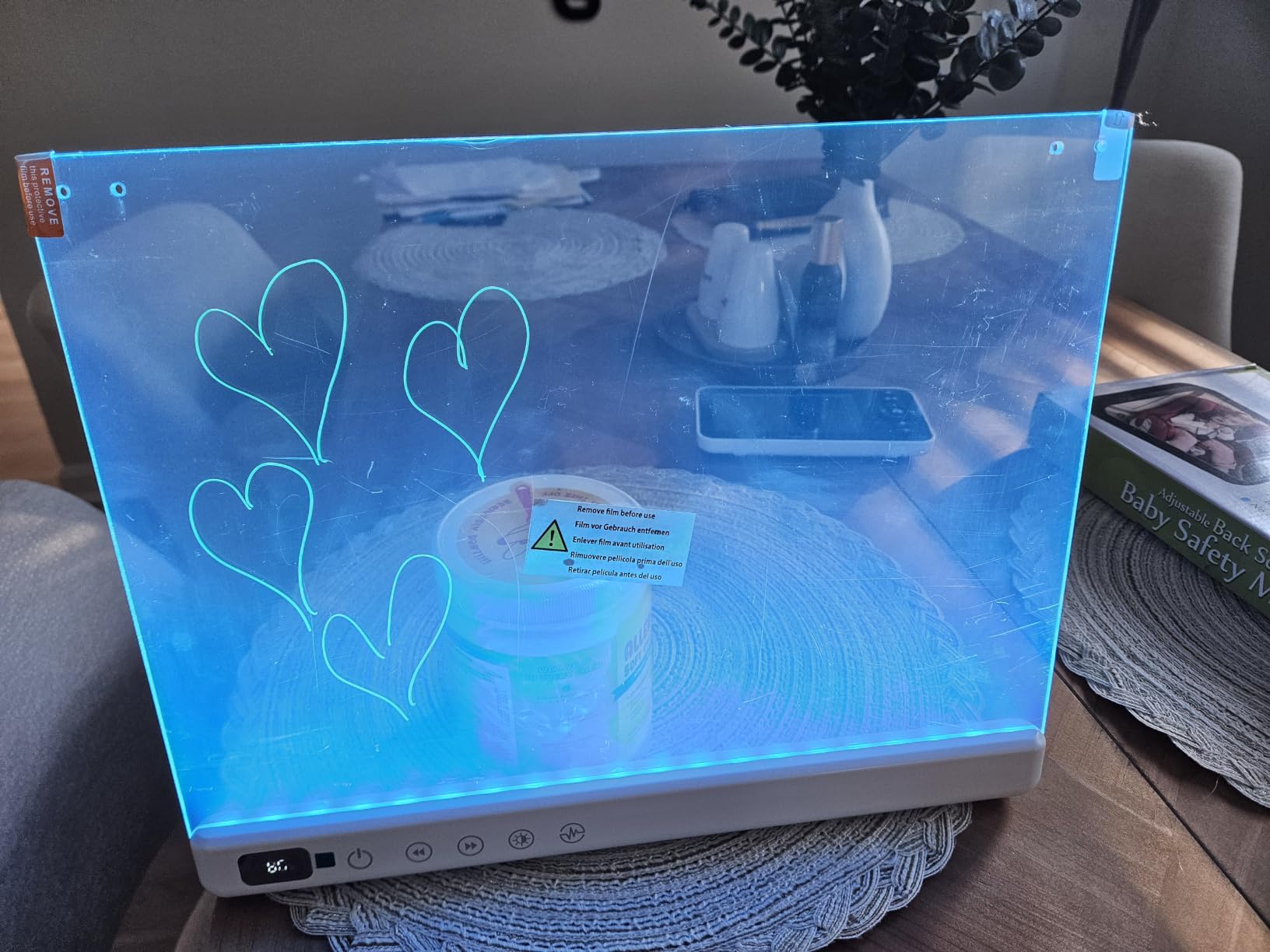 Led Drawing Board with 13 Light Effects, 16