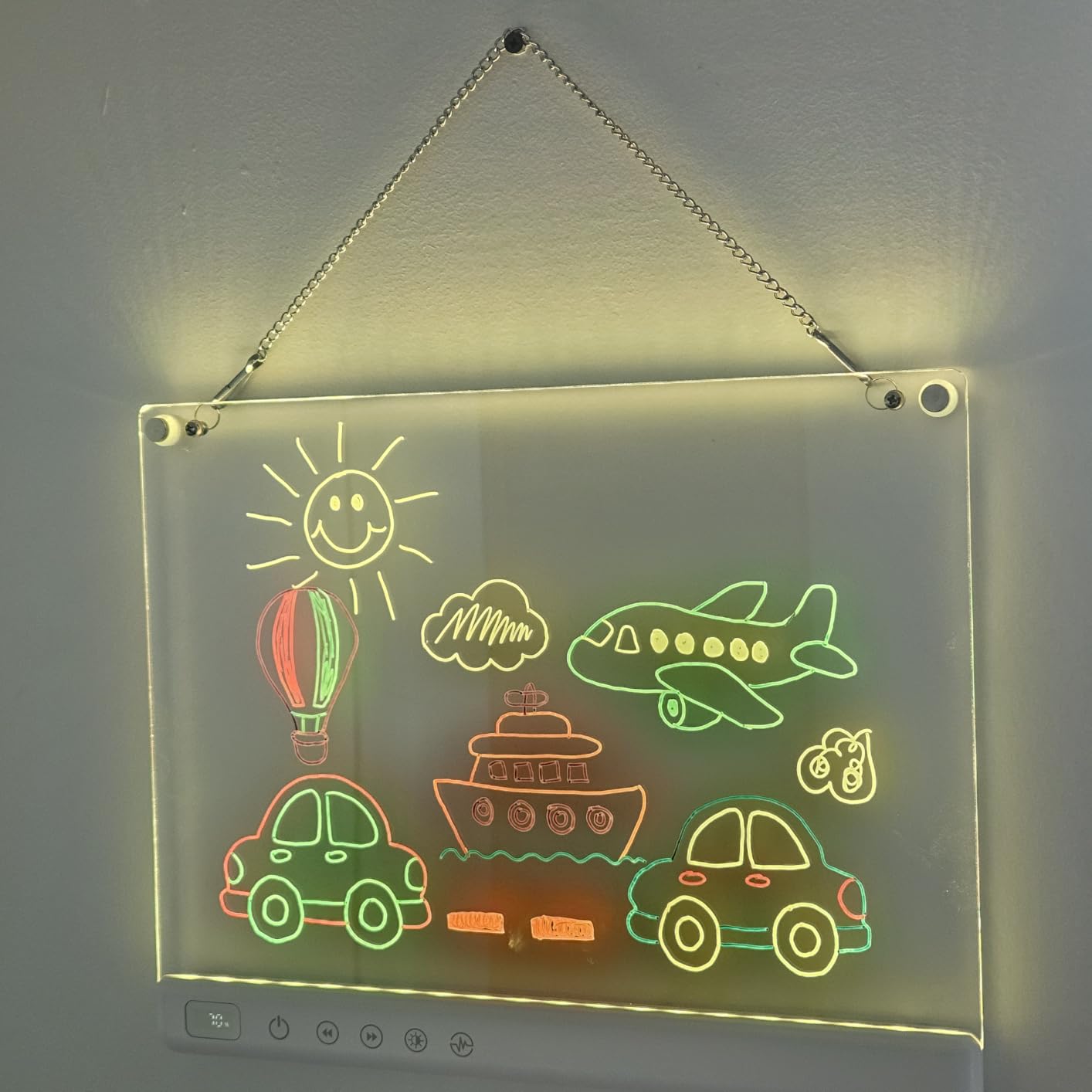 Led Drawing Board with 13 Light Effects, 16