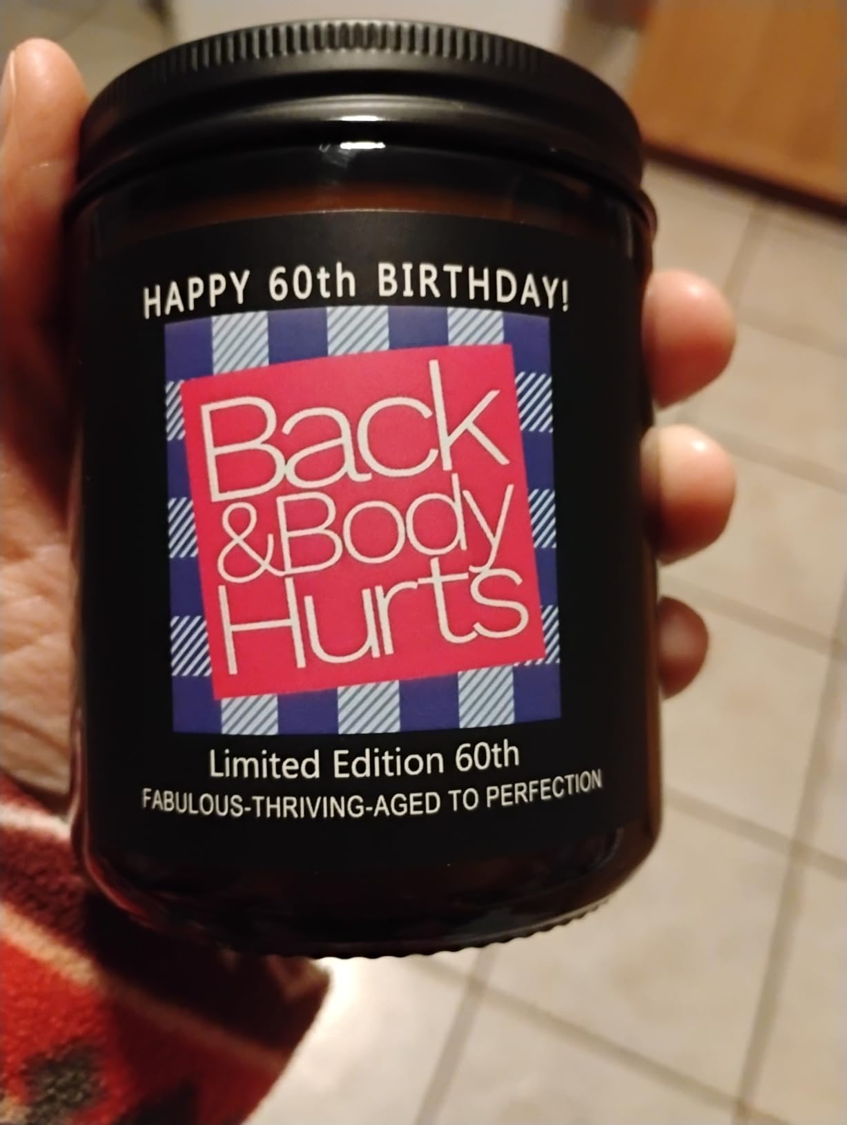 Homsolver 30th Birthday Decorations Gift for Her Him, Happy 30th Birthday Candle Gifts for Women Men, Funny 30 Years Old Ideas- Lavender Scented Candles customer photo 2