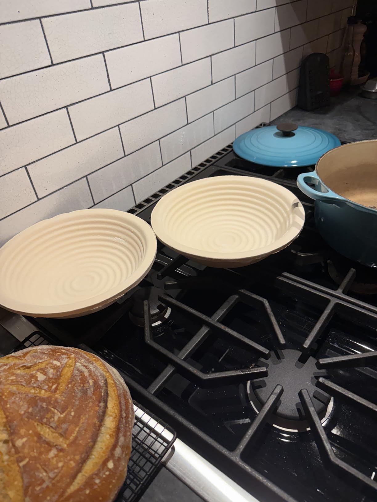 Rorecay Sourdough Starter Kit with Banneton Bread Proofing Baskets and Jar customer photo 2
