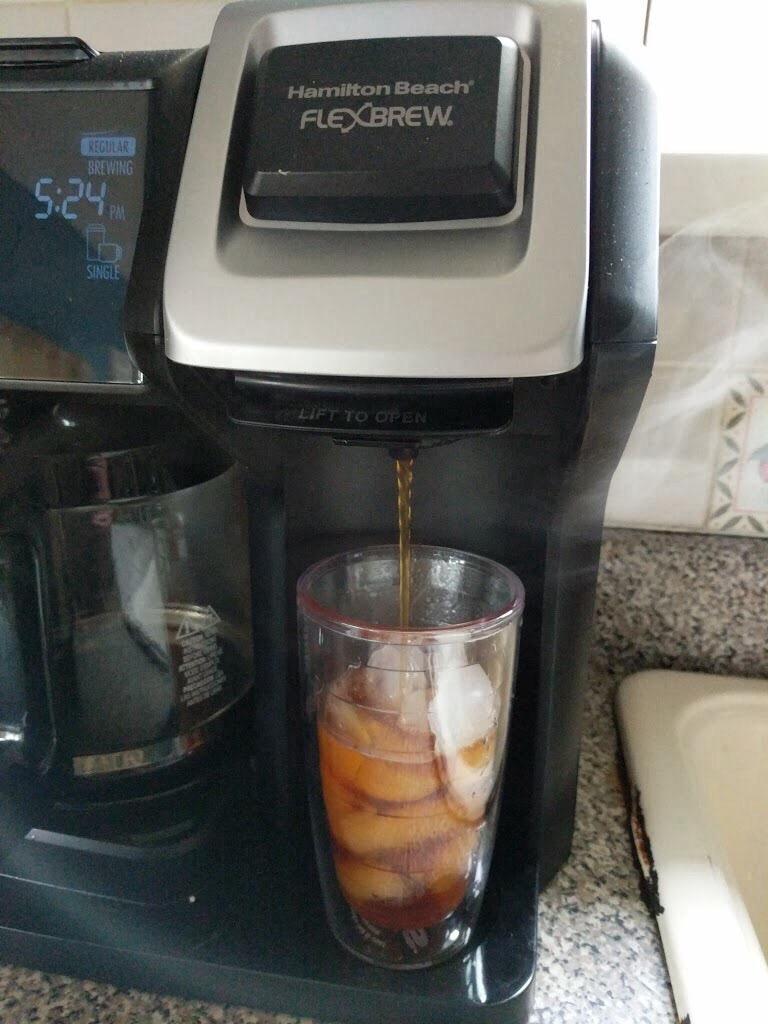 Hamilton Beach FlexBrew Trio 2-Way Drip & Single Serve Coffee Maker customer photo 2