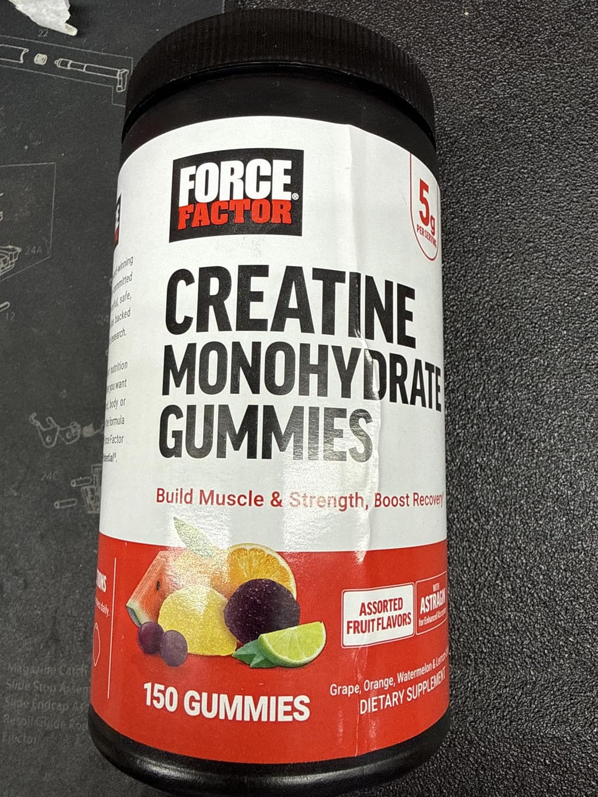 Force Factor Creatine Monohydrate Gummies, NSF Certified customer photo 1