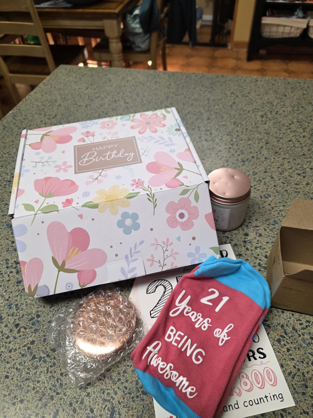 21st Birthday Gifts for Her Women 21 Year Old Birthday Gifts for Her Funny Gift Ideas for 21 Years Old Female Unique Happy 21st Bday Decorations Must Haves for Girl Cool Best 21 Year Olds Accessories customer photo 1
