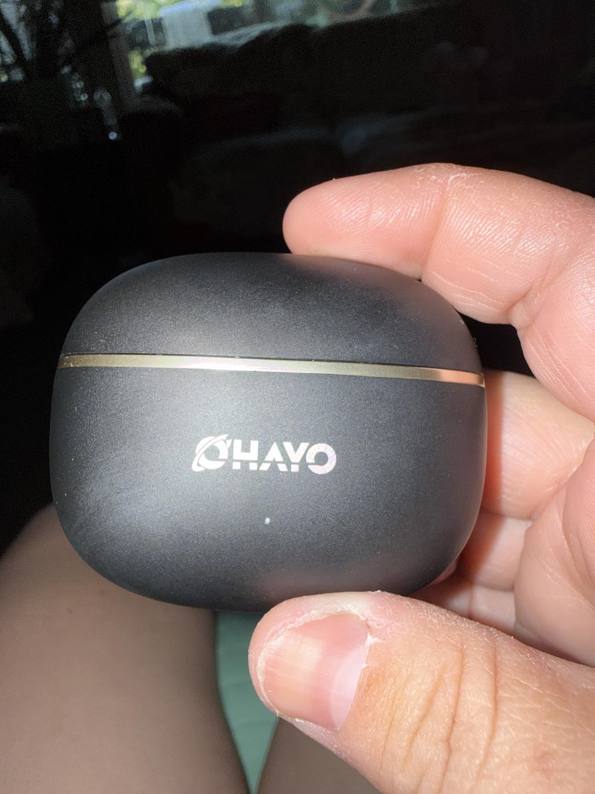 OHAYO A7 Open Ear Clip-On Headphones for Glasses Wearers - Safe for Running & Streets, 4.7g Weightless Fit, 40H Battery, Bluetooth 5.4, Black customer photo 1