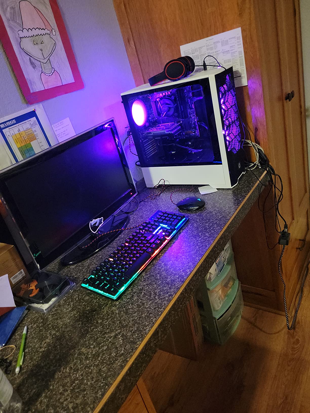 Skytech Gaming PC Desktop, Ryzen 7 5700, RTX 5060, 32GB RAM, 1TB SSD customer photo 1