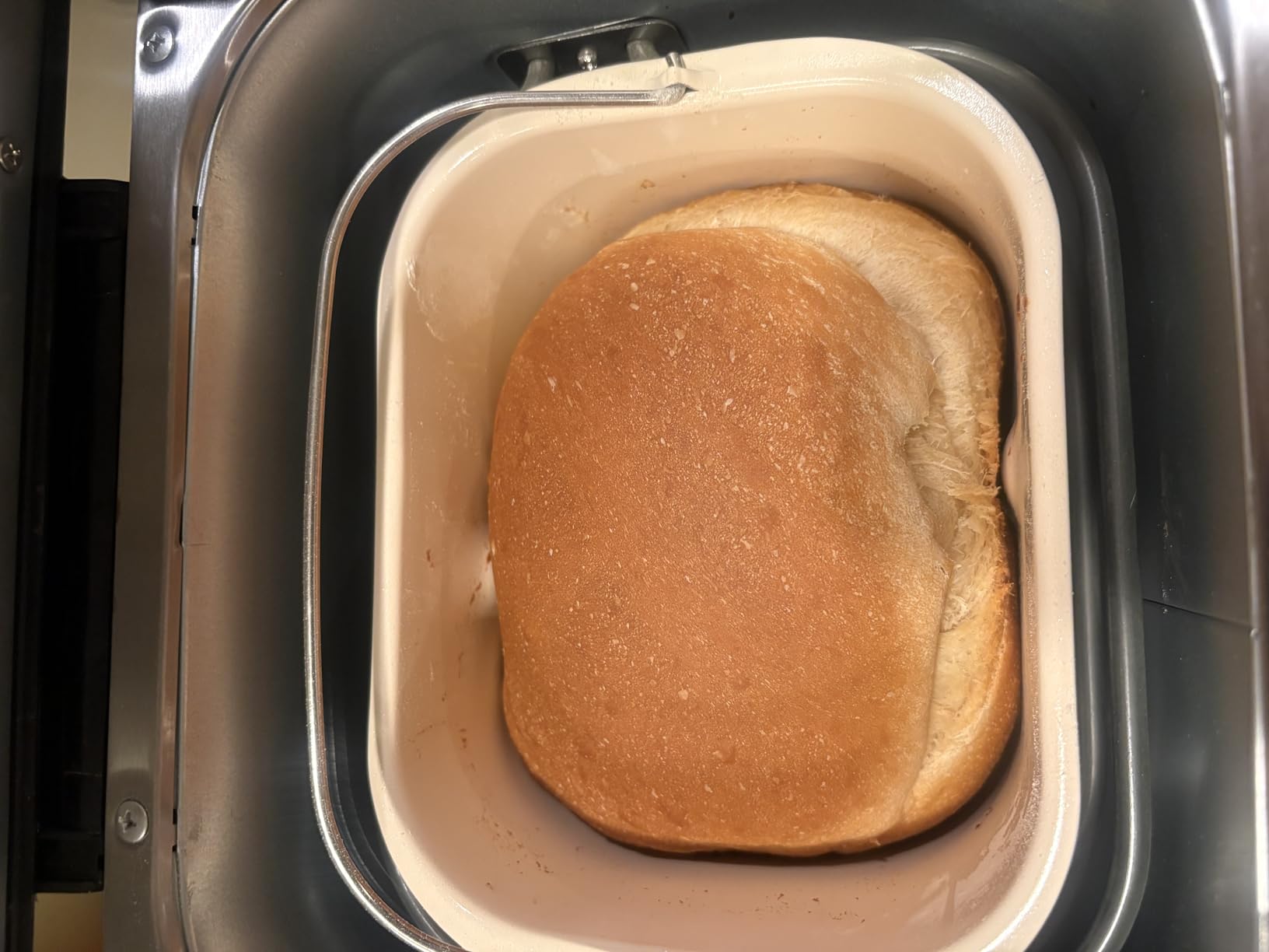 KBS 20-IN-1 Bread Maker with Custom Program, 650W Bread Machine with Nonstick Ceramic Pan & Stainless Steel Paddle, 2.2LB Bread Maker Machine, Polish Bread, Gluten-Free, Touch Panel,15H Timer,3 Colors customer photo 2