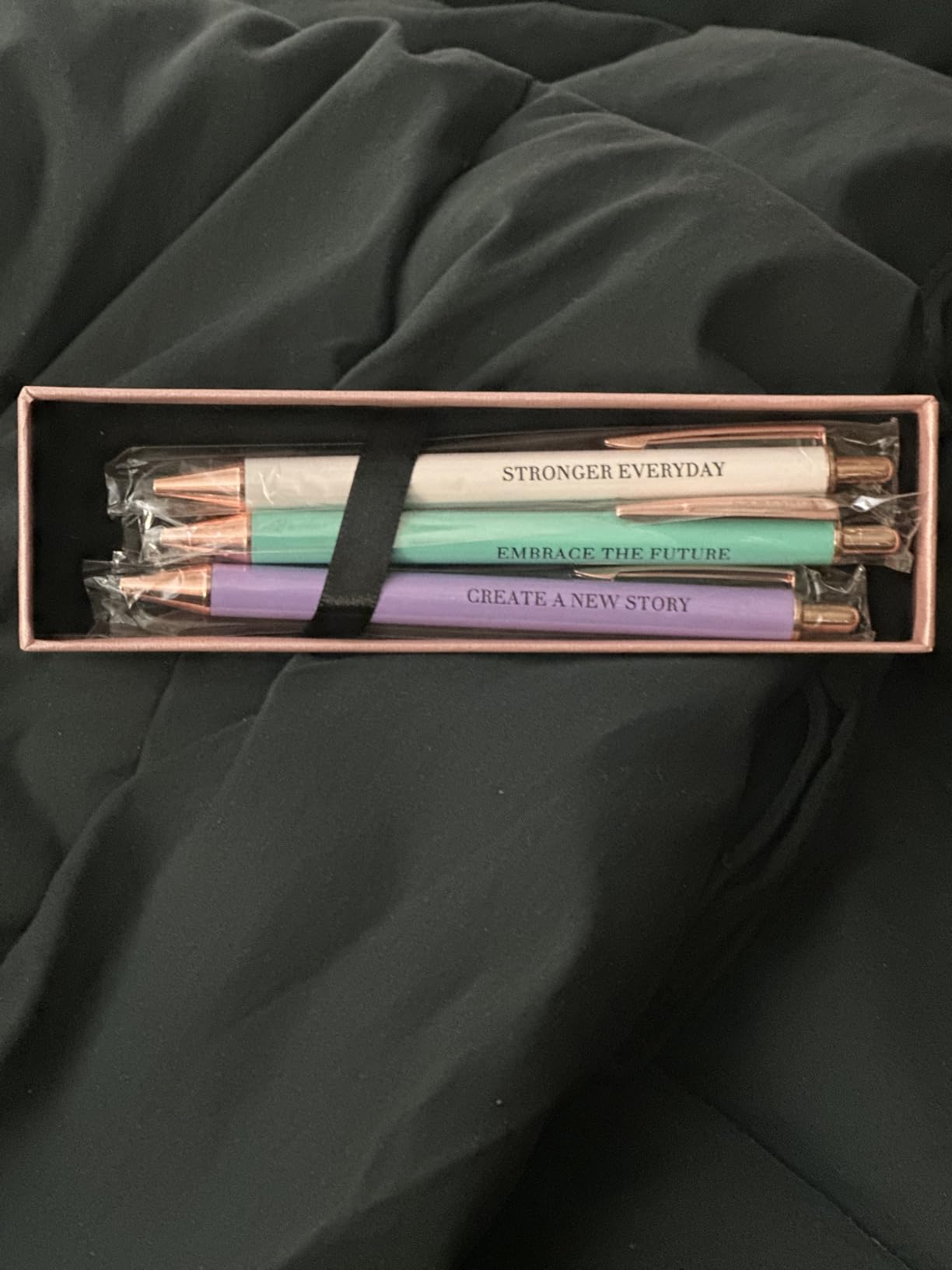MESMOS 3pcs High End Luxury Congratulations Gifts for Women, Job Promotion Gifts for Women, Thank You Gift for Teacher, Employees, Coworkers, Mentors & Managers German-Ink & 1mm Swiss-Tip Luxury Pen. customer photo 2