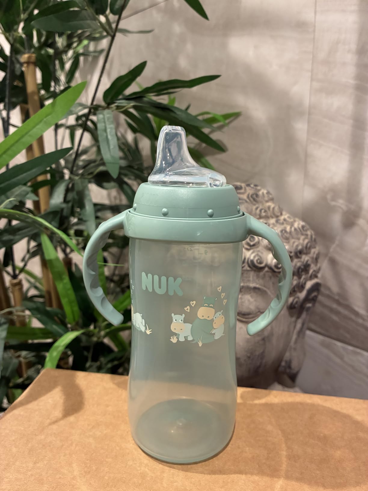NUK First Choice Large Learner Cup 2.0, 10 oz. Sippy Cup with Handles, Spill Proof, Leak Proof Soft Straw Cup, 2-Pack customer photo 1