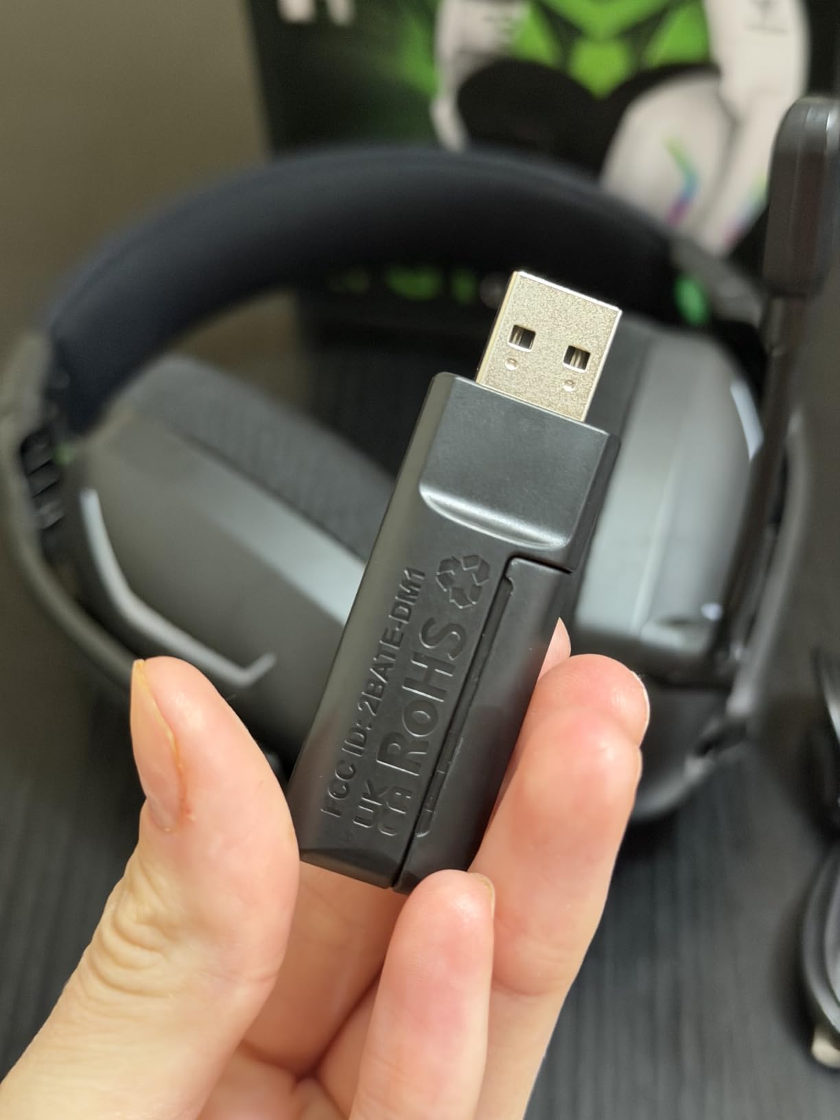 WESEARY Wireless Gaming Headset for PS5, PS4, PC, Switch| 20ms Low Latency customer photo 2
