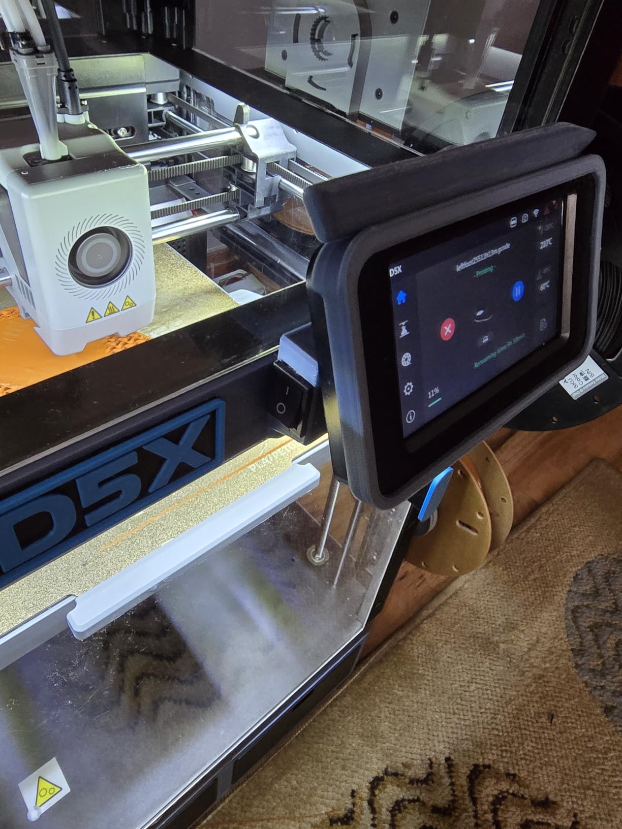 FLASHFORGE AD5X Enclosure Kit, DIY Colors & Style, Optimized Design, Reduced Noise and Odor, Suitable for High-Temperature Filament Printing customer photo 1