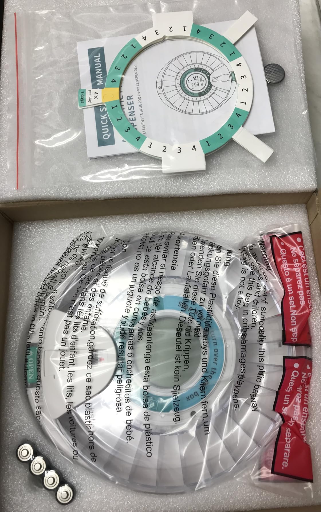 Betife Automatic Pill Dispenser,28-Day Smart Bluetooth Pill Box, Easy Setup customer photo 1
