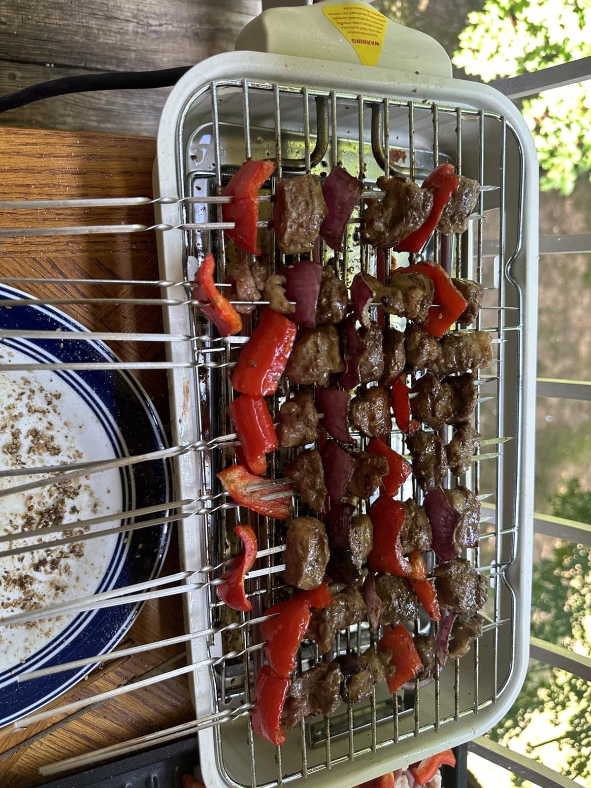 Pukomc Electric Indoor Grill,2 in 1 Indoor Grills for Kitchen customer photo 2