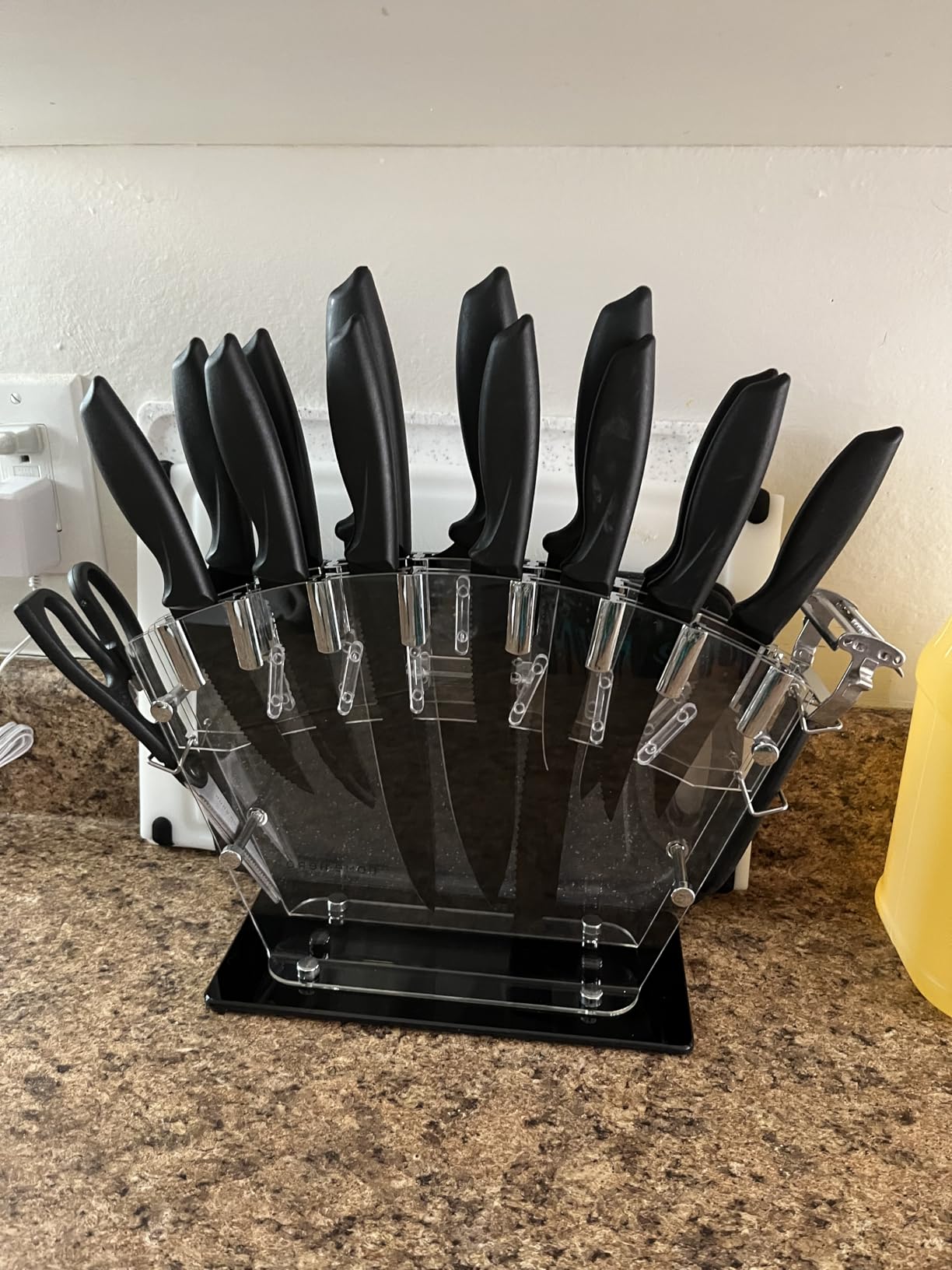 Home Hero 16-Piece Kitchen Knife Set - Knife Block Set customer photo 2