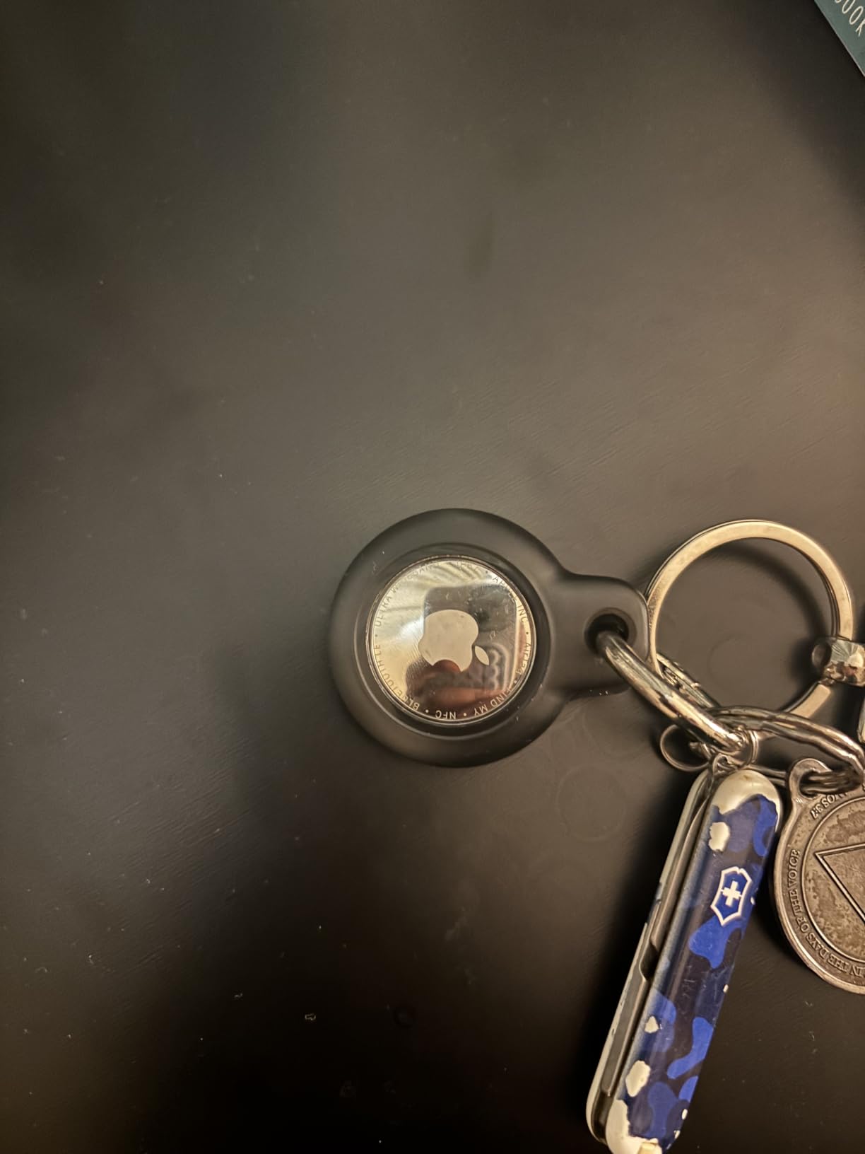 Apple AirTag (2nd Generation) - 4 Pack: Tracker for Keychain, Wallet, and More; Locator with Sound; Simple One-Tap Setup with iPhone or iPad; Key Finder with up to 1.5X Precision Finding Range customer photo 2