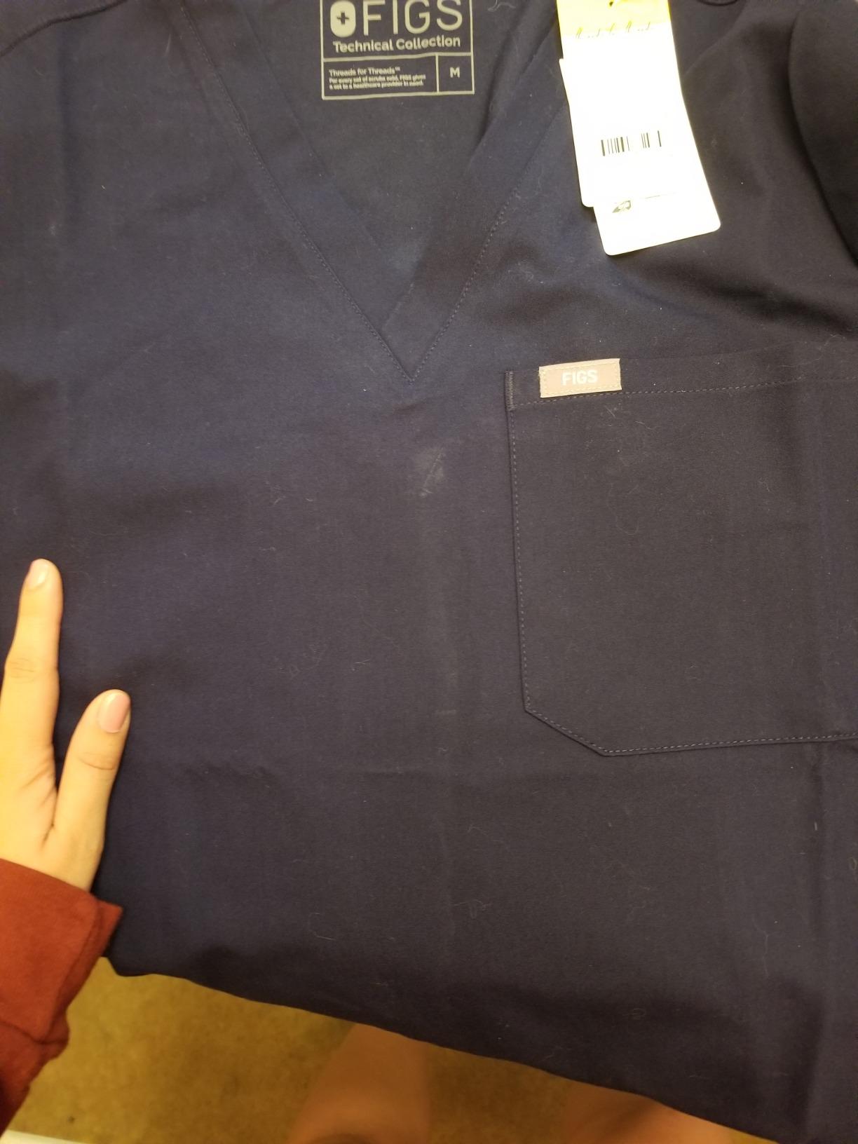 FIGS Catarina Scrub Top for Women customer photo 1